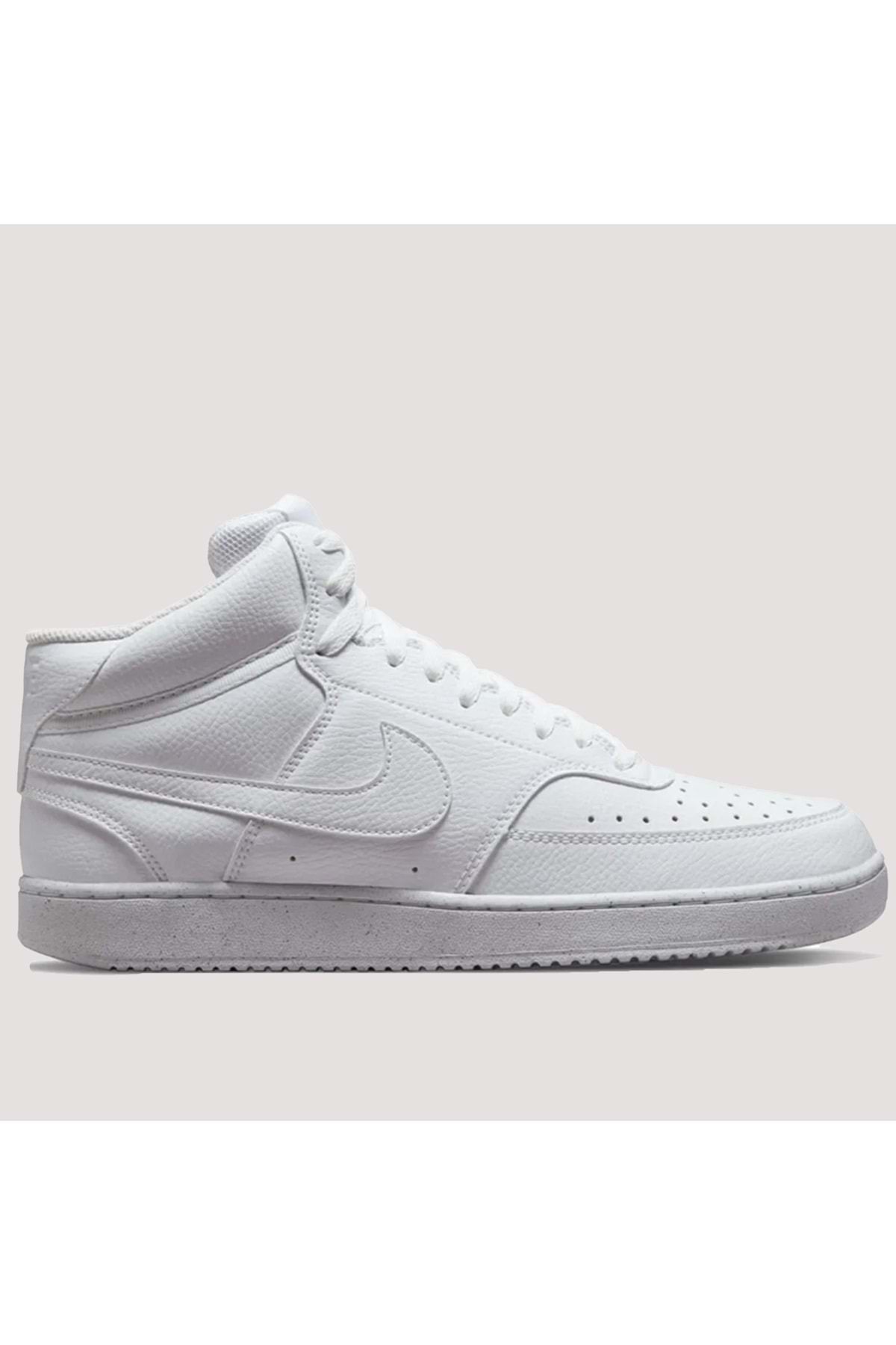 کفش ورزشی مردانه Court Vision Mid Dn3577-100 - سفید - 43 Nike