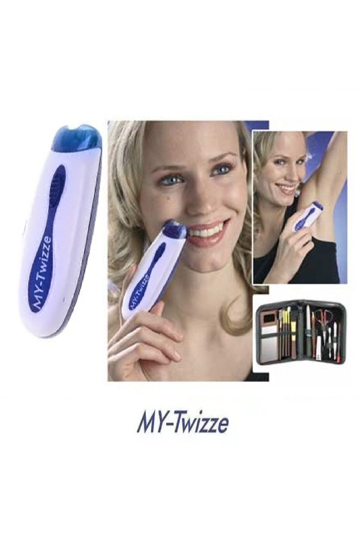AS SEEN ON TV-Hair clipper set with grooming bag 3