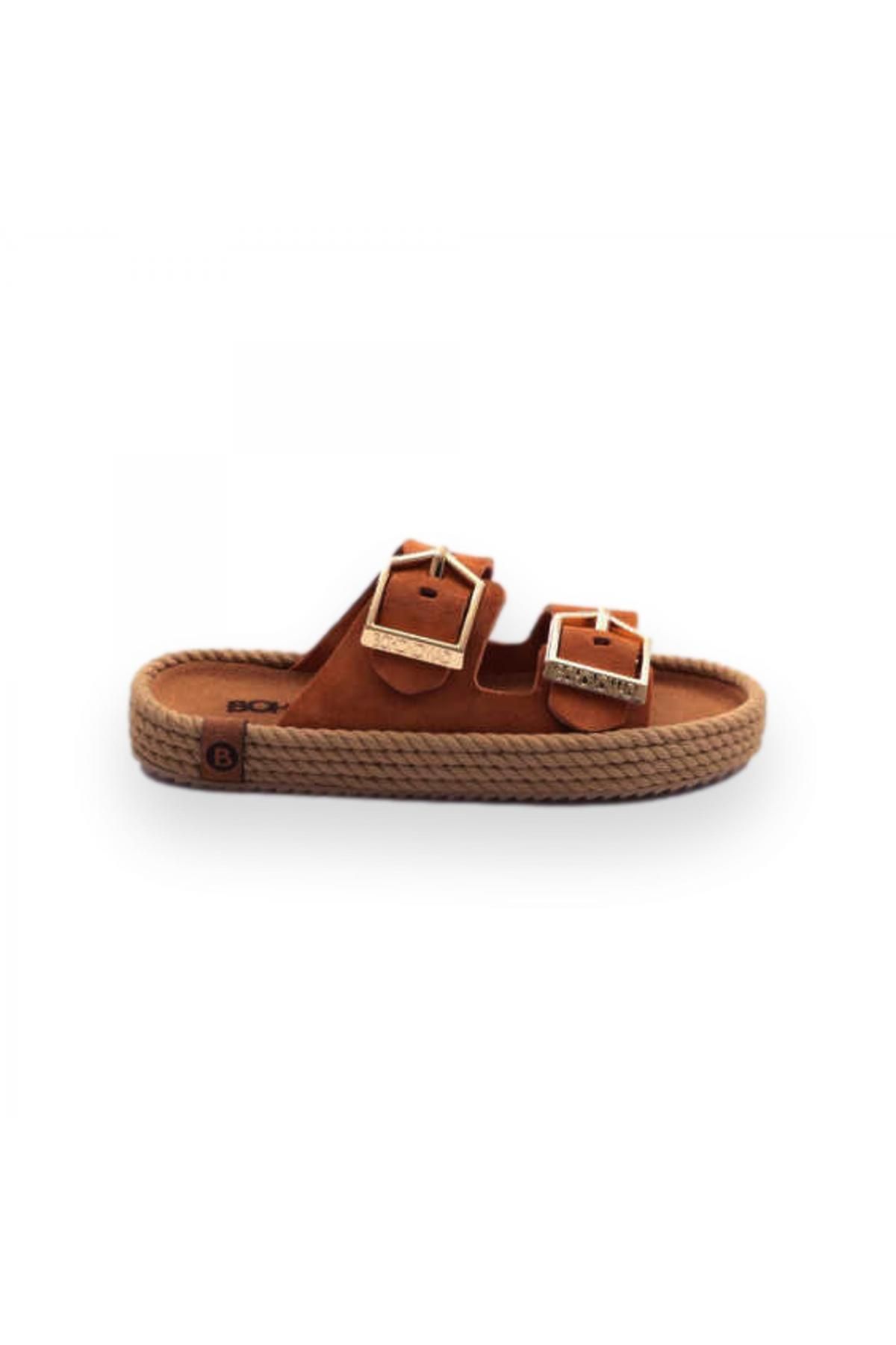 Bohonomad-Sydney-Z Tan Women's Slippers 2
