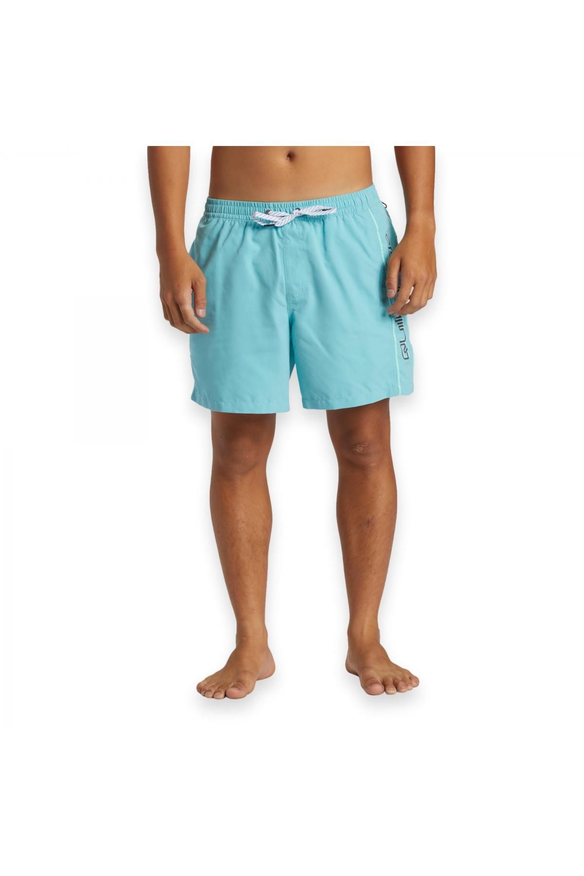 شورت مردانه Aqyjv03139 Everyday Vert Volley16 آبی روشن Quiksilver