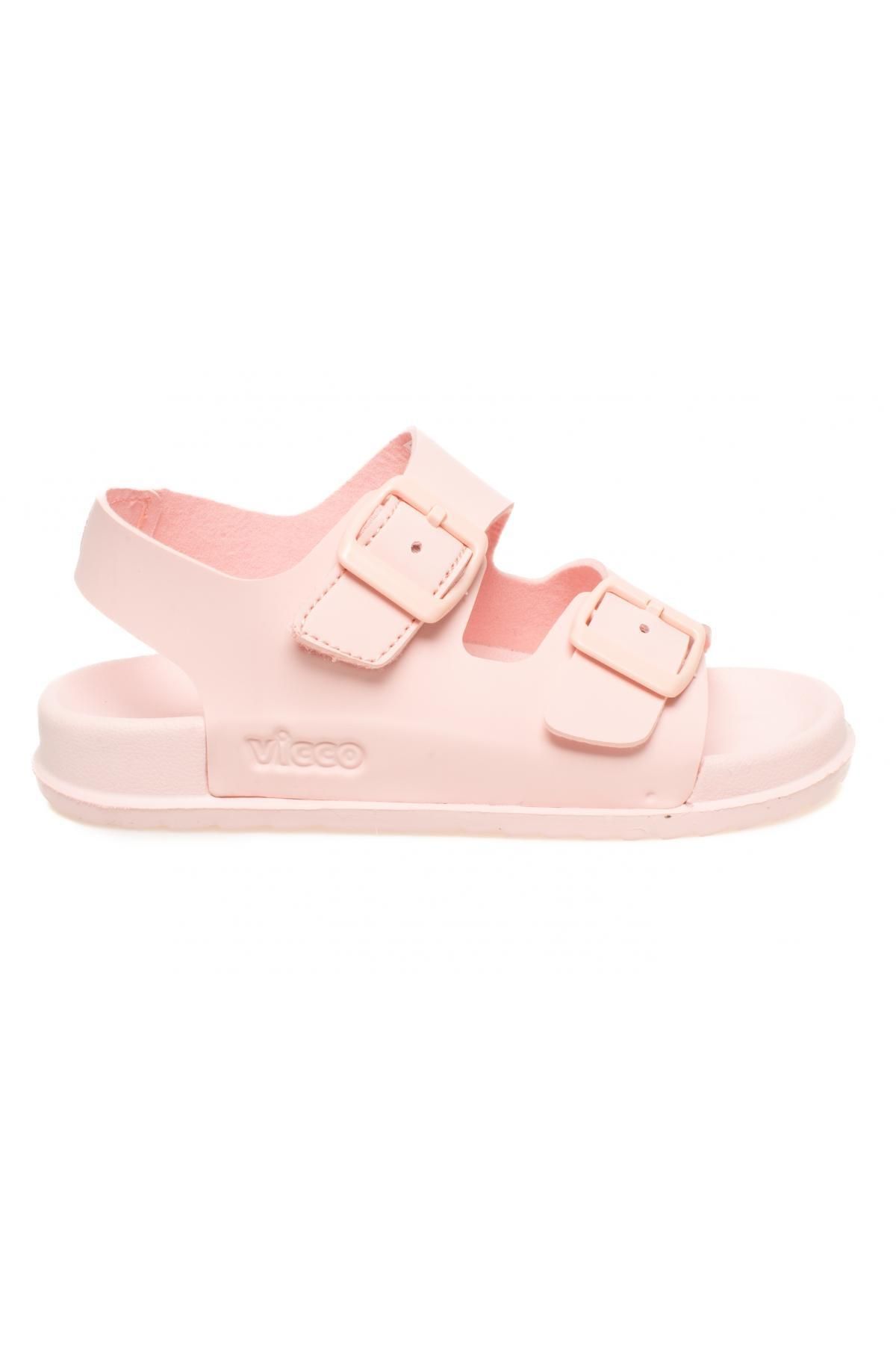 صندل صورتی دخترانه و پسرانه بچگانه 321.b23y.253 Miyu Bebe Phylon Powder Sandals ان Vicco