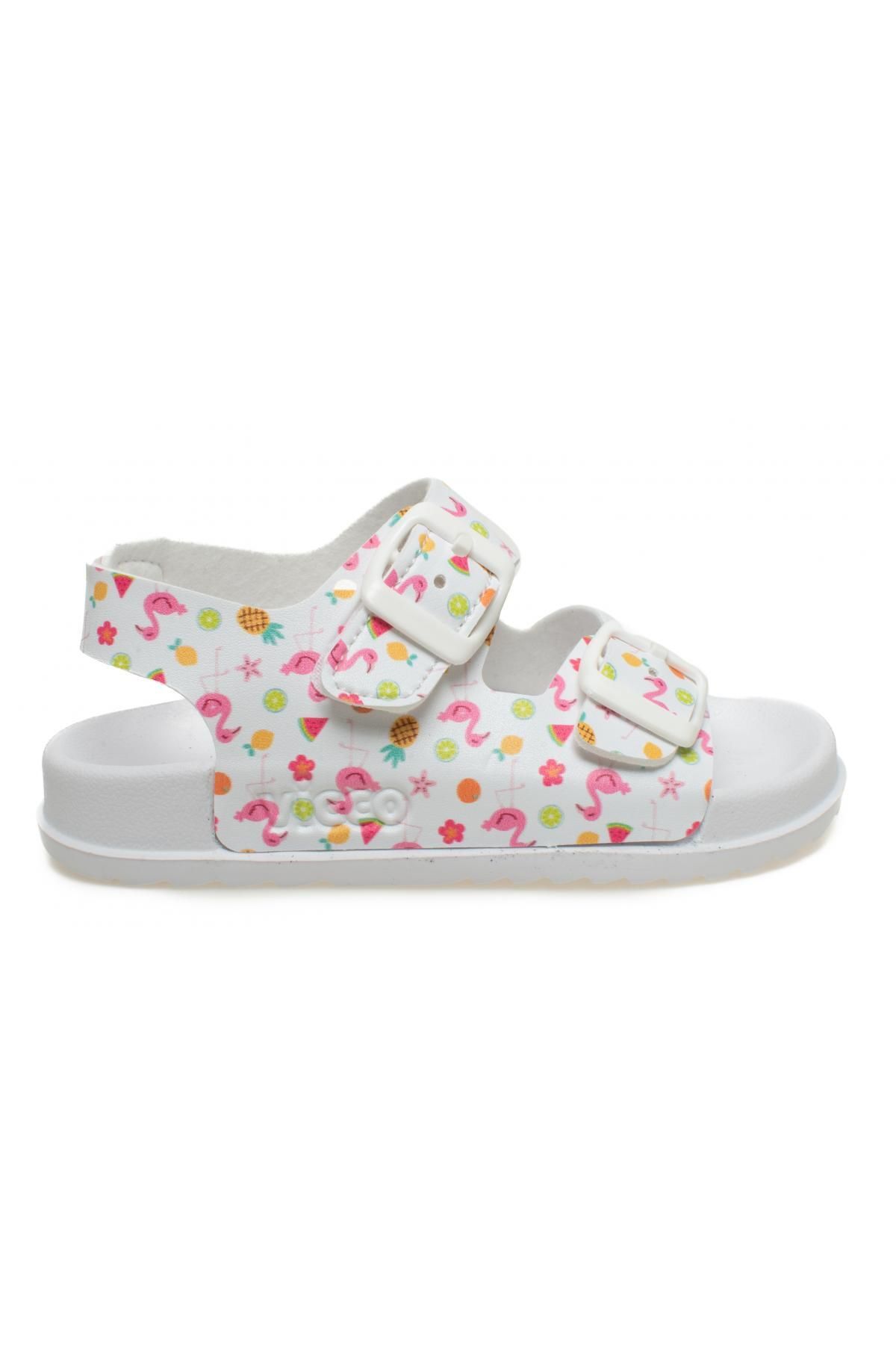 صندل سفید دخترانه و پسرانه بچگانه 321.b23y254 Miyu II Bebe Phylon Sandals Child Vicco