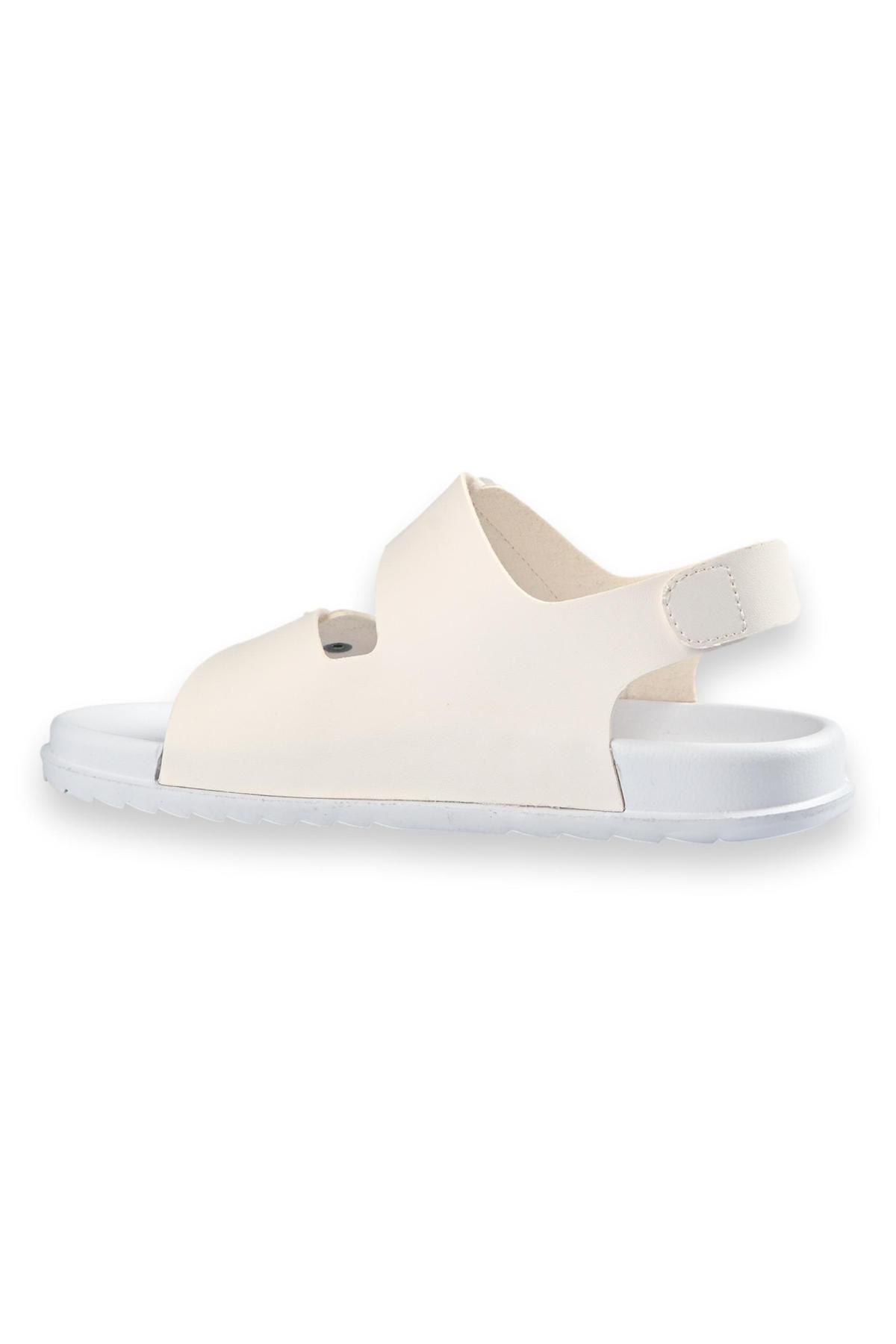 صندل سفید دخترانه و پسرانه بچگانه 321.p23y253 Miyu Booties Sandals Phylon Child Vicco