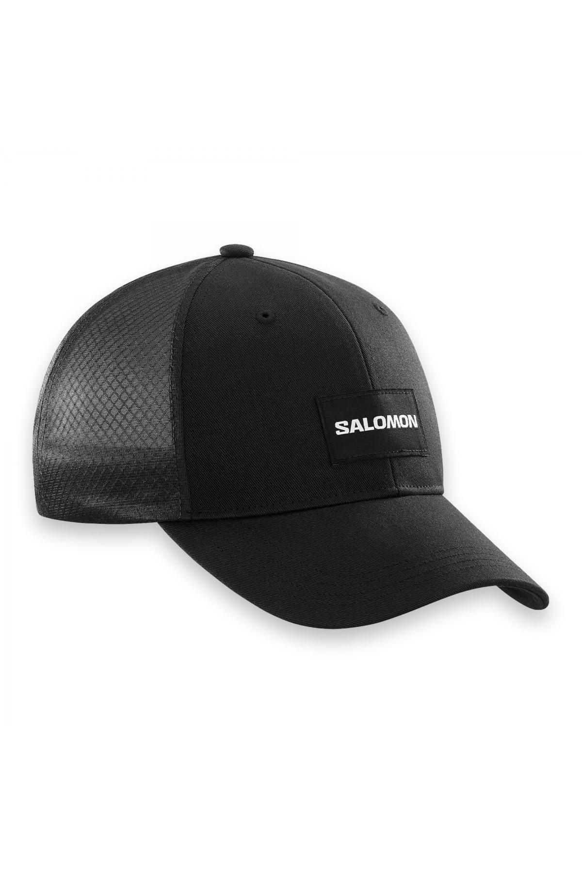 Lc2024100 کامیون دار کلاه منحنی مشکی کلاه یونیسکس Salomon