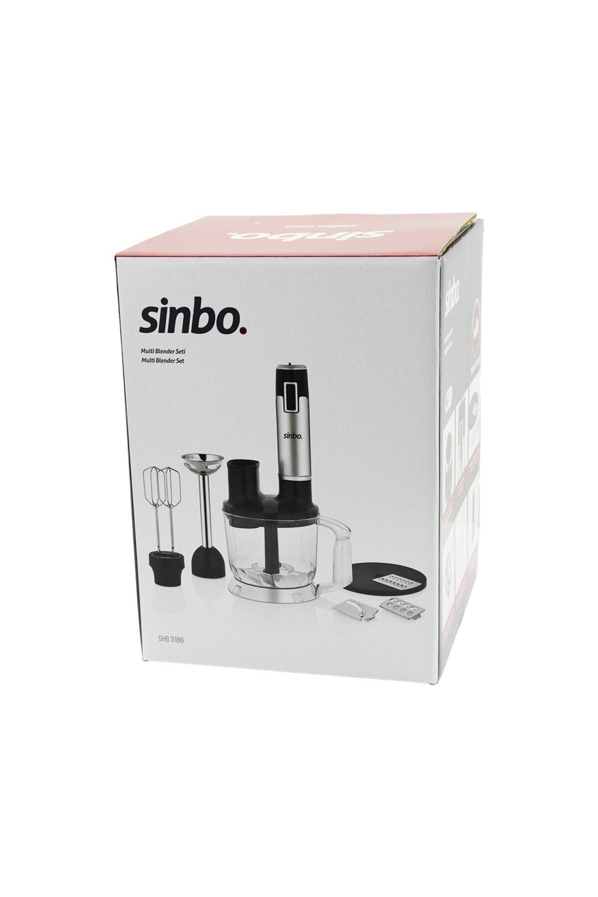 STOREMAX daiviolastore TURBO MULTİ BLENDER SETİ DOĞRAYICI- MİKSER- BLENDER RENDE DİLİM DİSKLERİ 300W