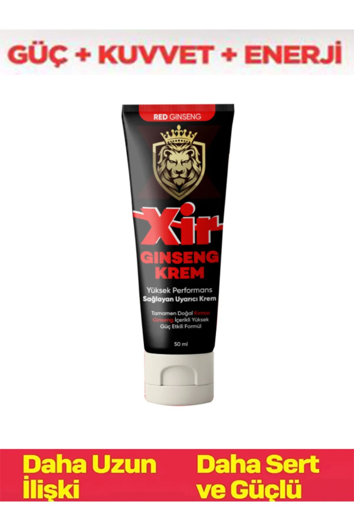 xir XİR Erkeklere Özel Boyutlandırıcı Uzun Deneyim Kremi 50ml X 2 ADET