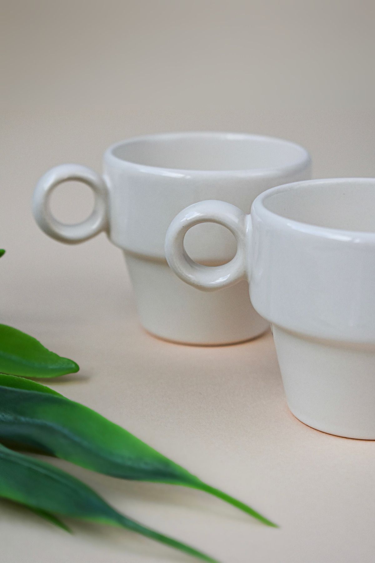 LALEZEN HOME-2 Piece Espresso Kit - Minimalist Cafe Cup Set 3
