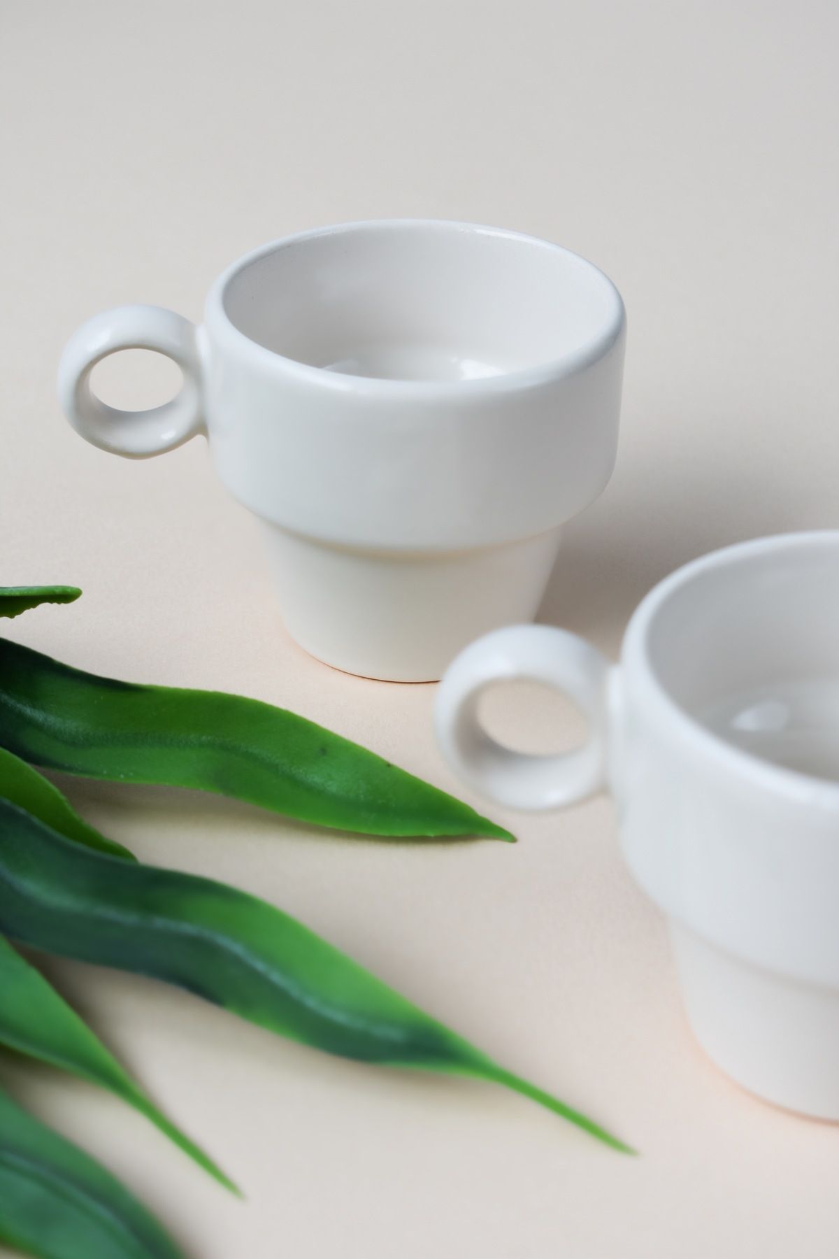 LALEZEN HOME-2 Piece Espresso Kit - Minimalist Cafe Cup Set 2