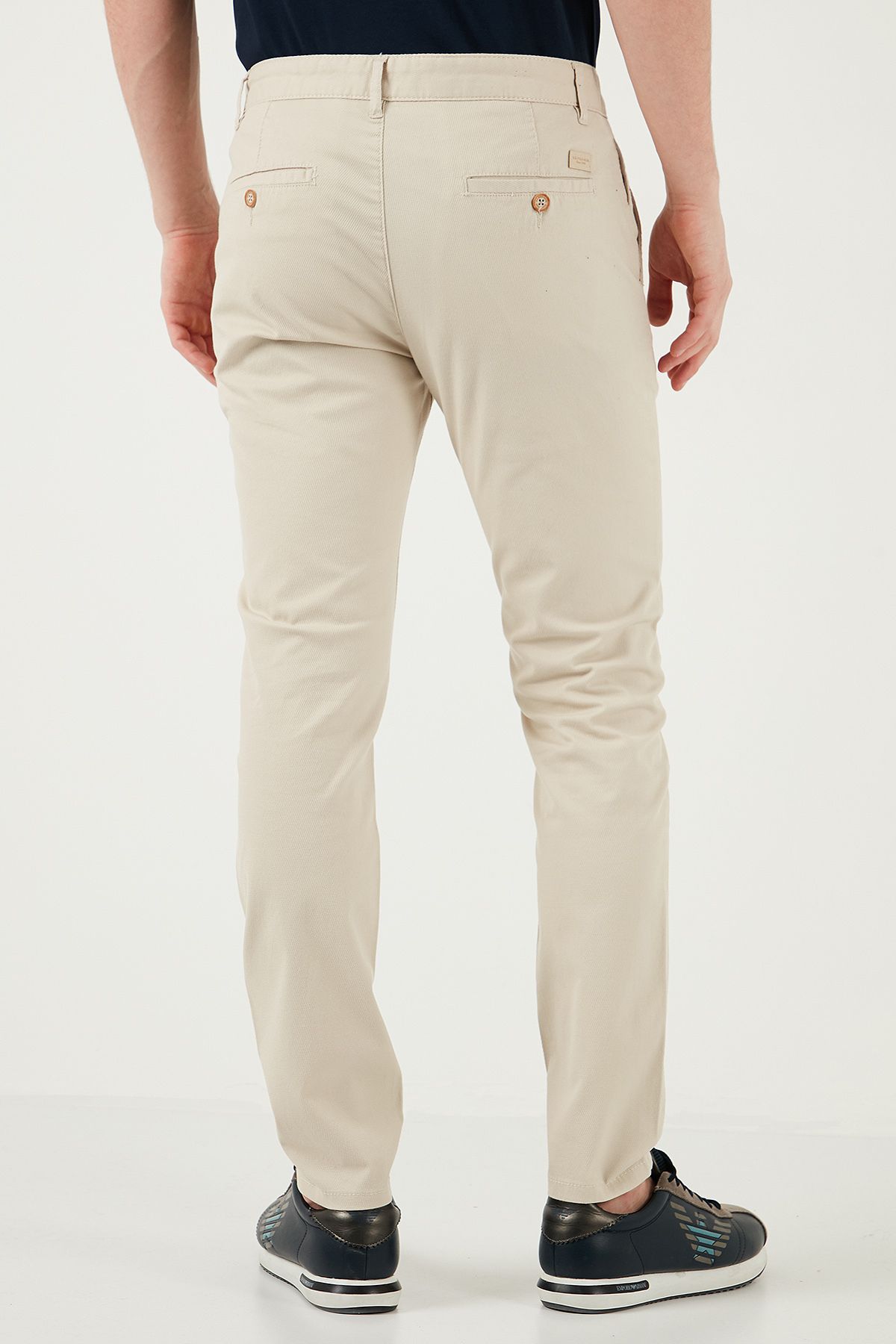 U.S. Polo Assn.-U.S. Polo Cotton Slim Fit Regular Waist Skinny Leg Pants Men's Trousers G081Sz 0782098518 6