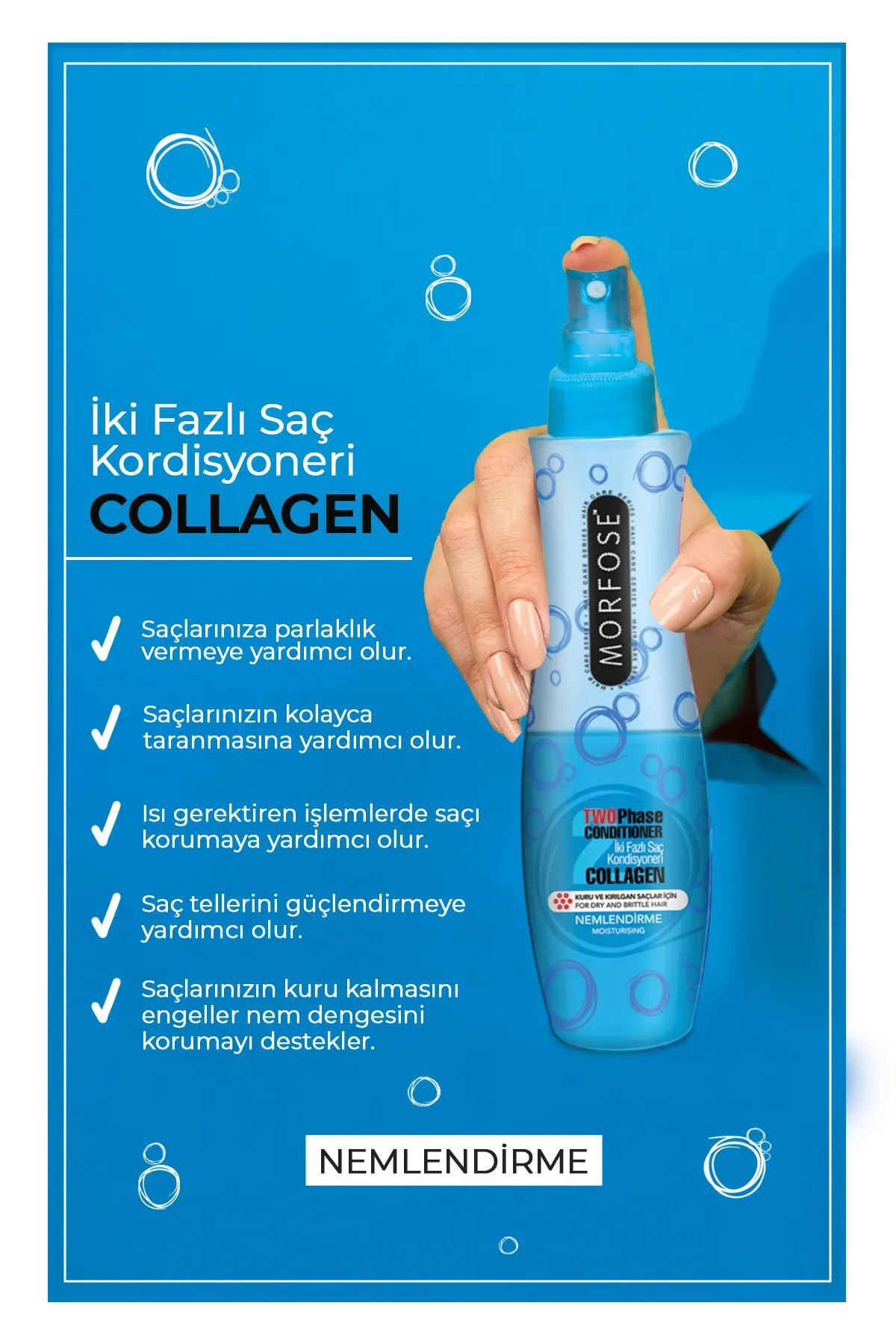 اسپری موی نرم کننده دو فاز کلاژن 240 میلی لیتر - mrfs — XMLT623987566071 — تصویر 2 از 3