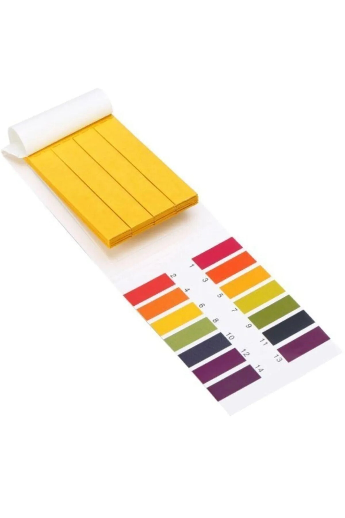 Genel Markalar Ph Ölçer Ph Metre 1-14 Ph Su Sıvı Test Ölçme Turnusol Kağıdı 80 Adet.
