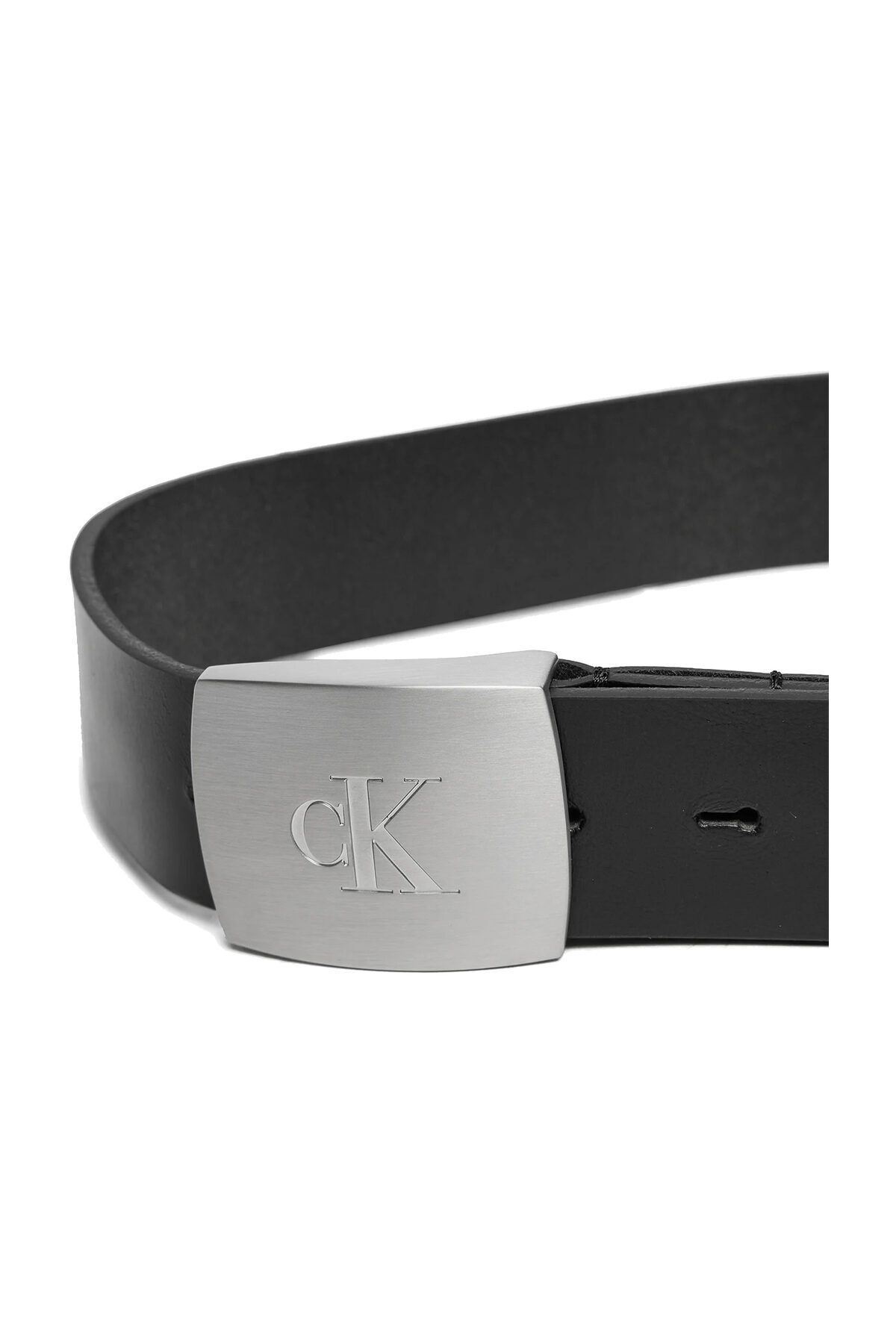 Calvin Klein-Ζώνη με λογότυπο από γνήσιο δέρμα K50K 512606 Ανδρική ΖΩΝΗ BEH K50K 512606   ΟΧΙ 3