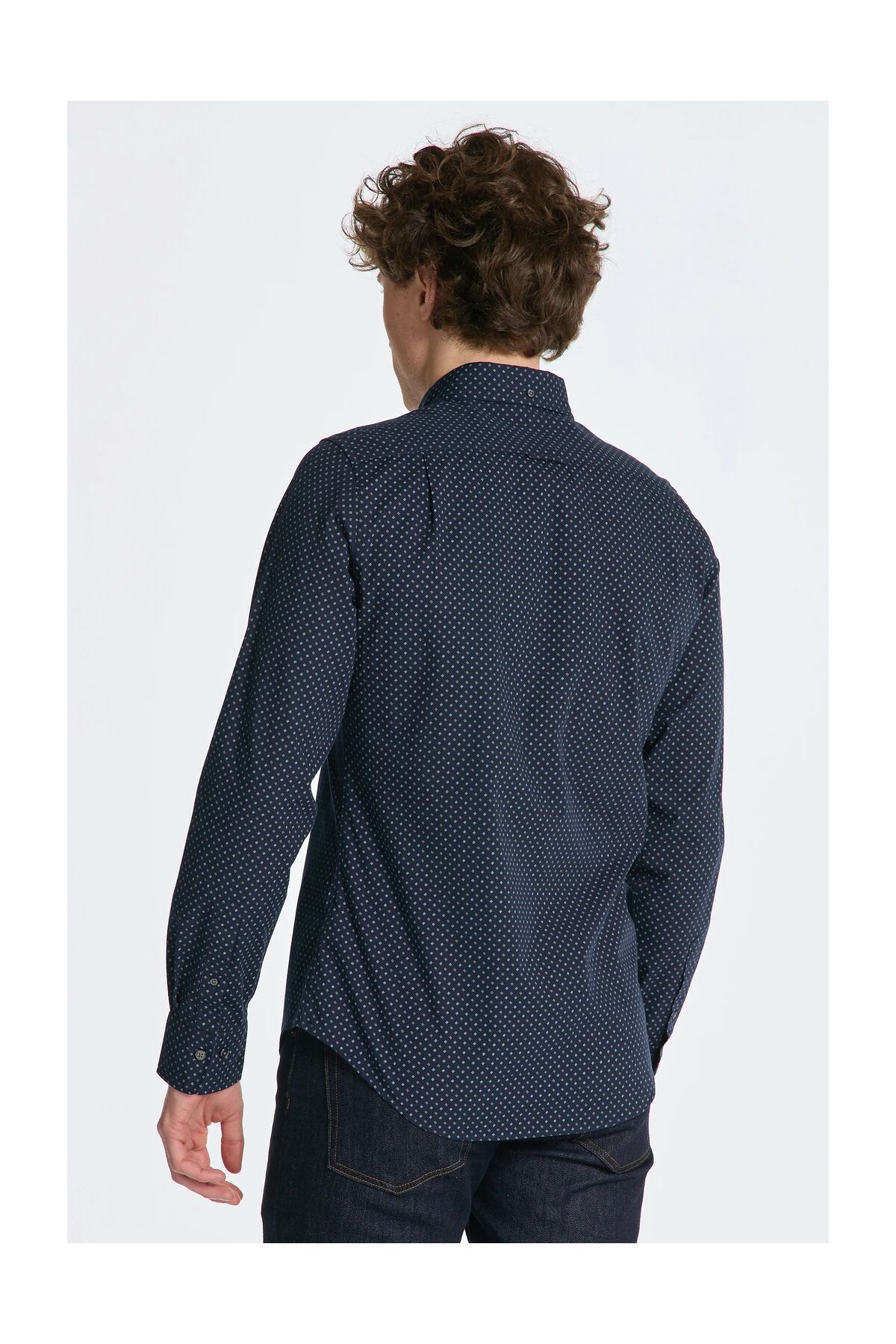 Gant-SLIM MICRO PRINT SHIRT 3