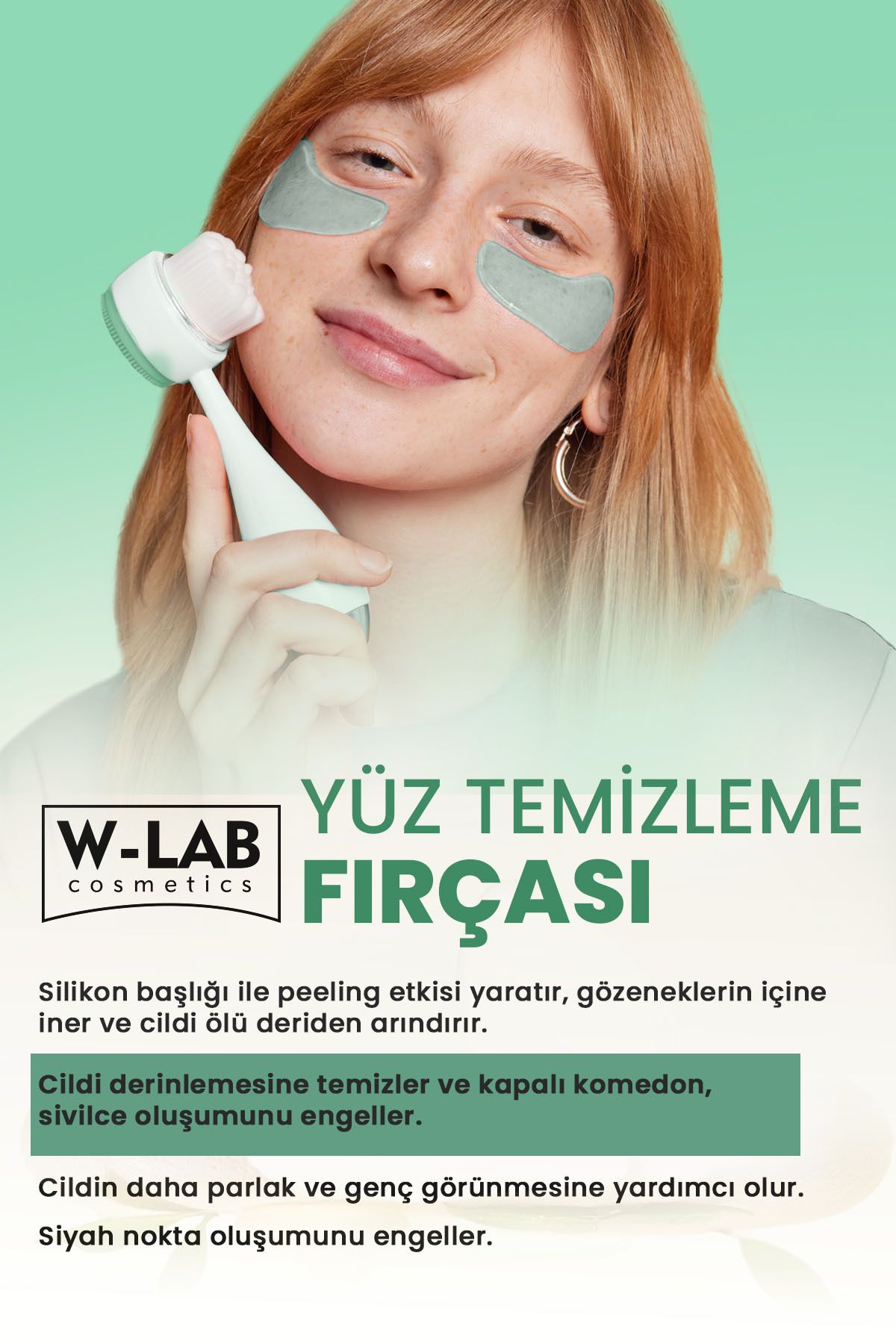 W-Lab Kozmetik-Facial Cleansing Brushes 3