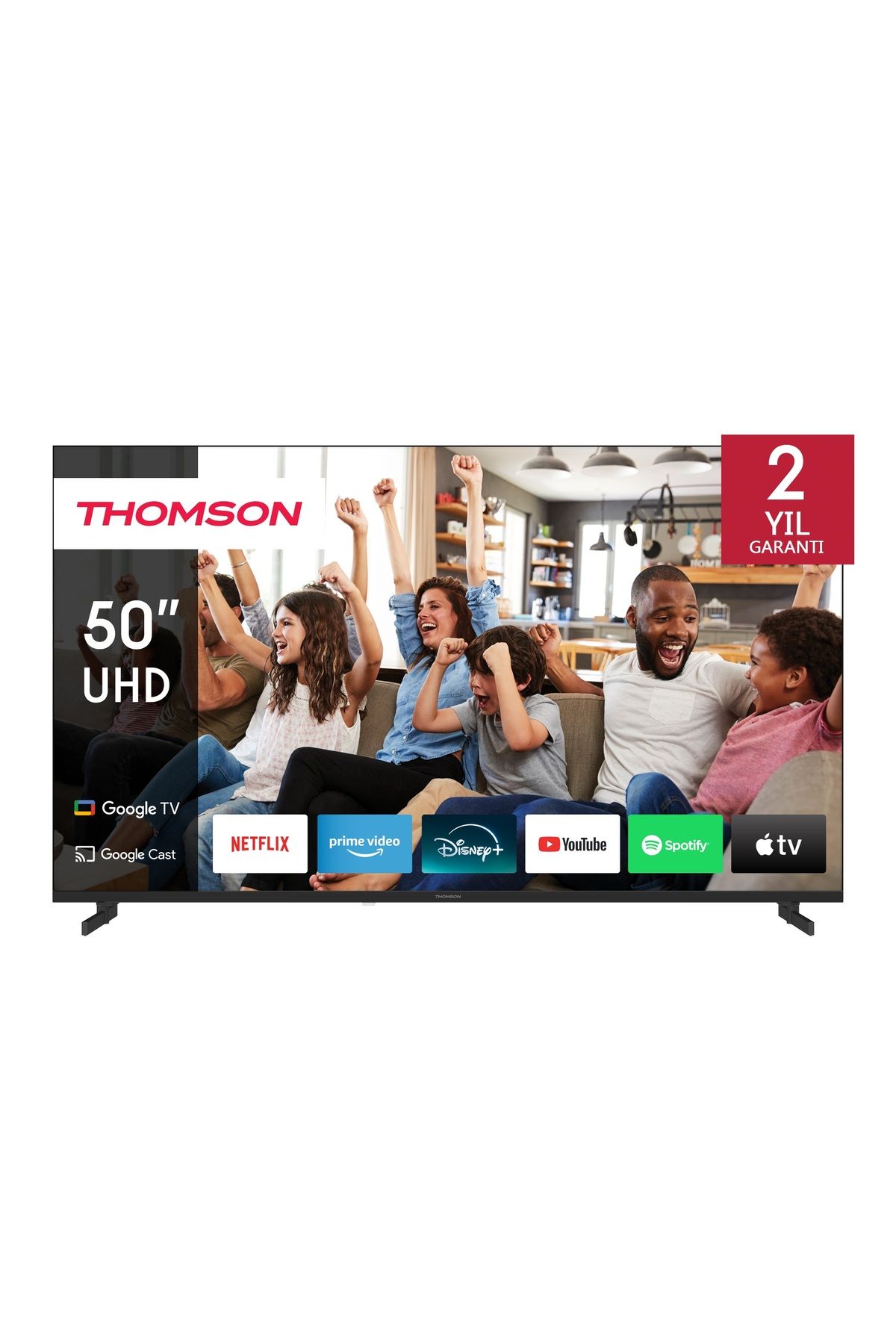 THOMSON 50UG4S14 50 inç 126 Ekran Uydu Alıcılı 4K Ultra HD Google Smart LED TV