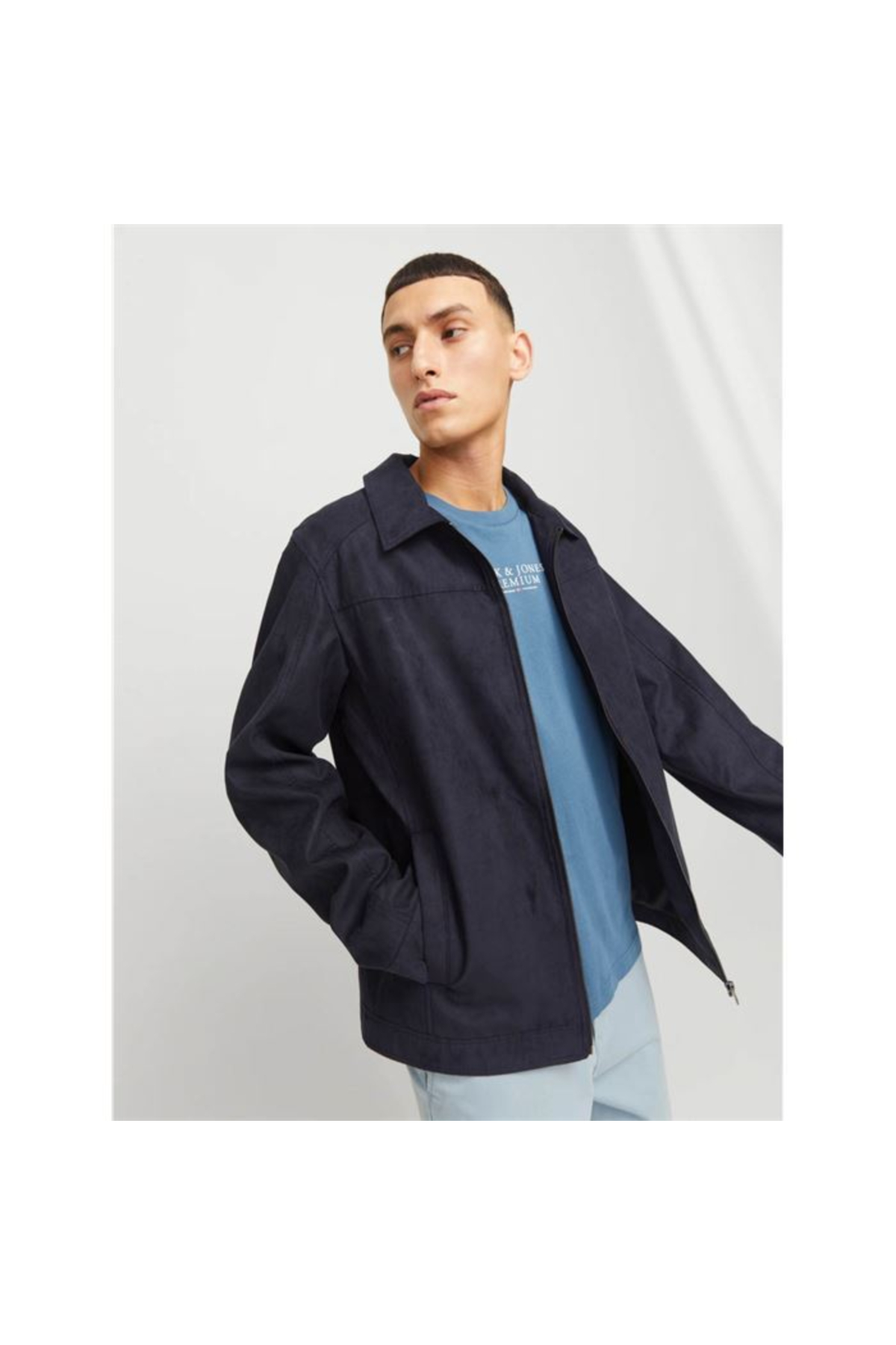 کت مردانه راسته آستین بلند | جک اند جونز Jack & Jones 12268609 - تصویر 2