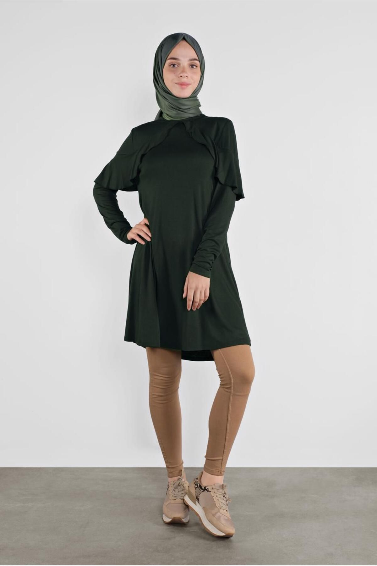 تونیک با کف در قسمت یقه 41237 Alvina
