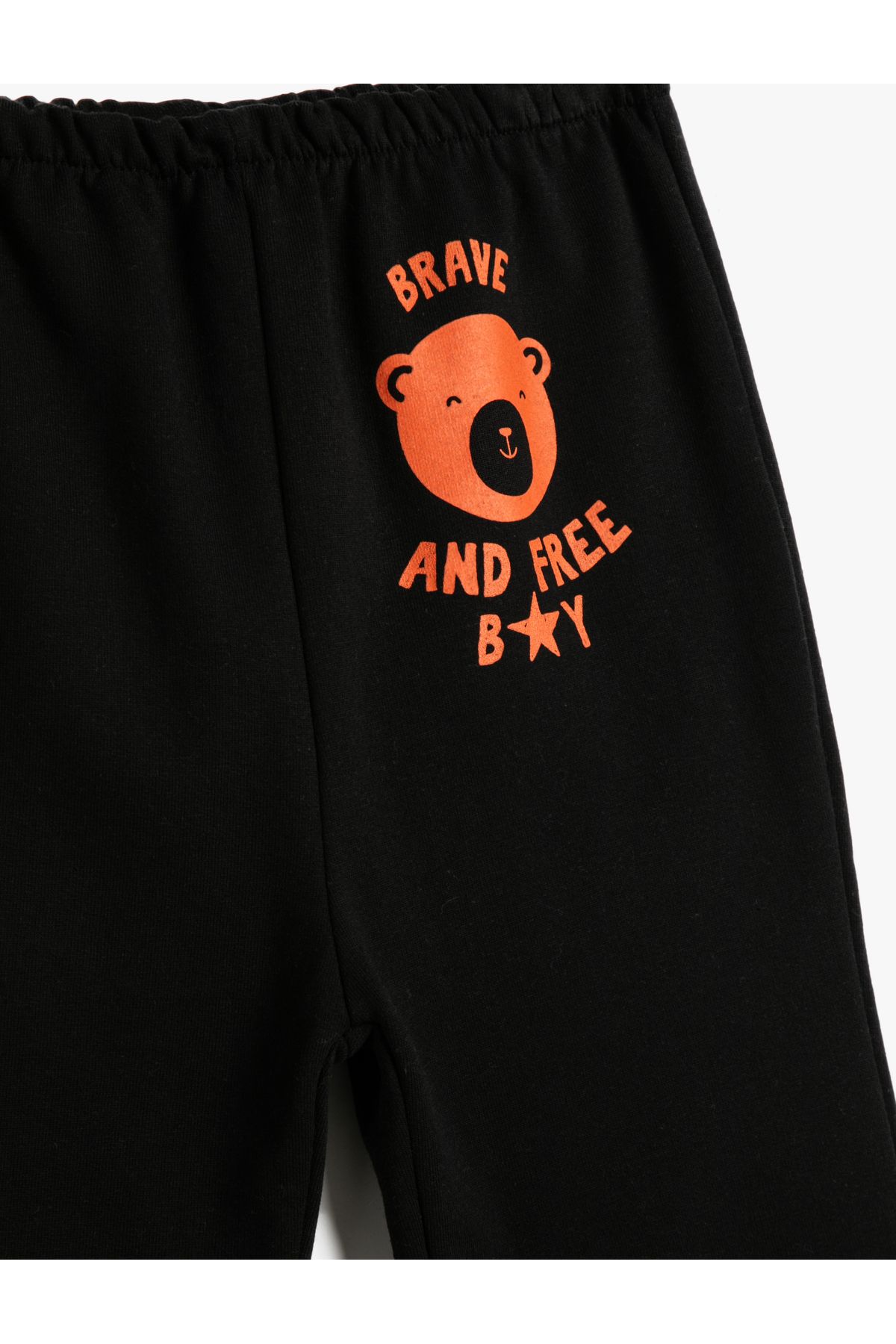 Koton-Jogger Sweatpants Cotton with Elastic Waist Print Detail 3