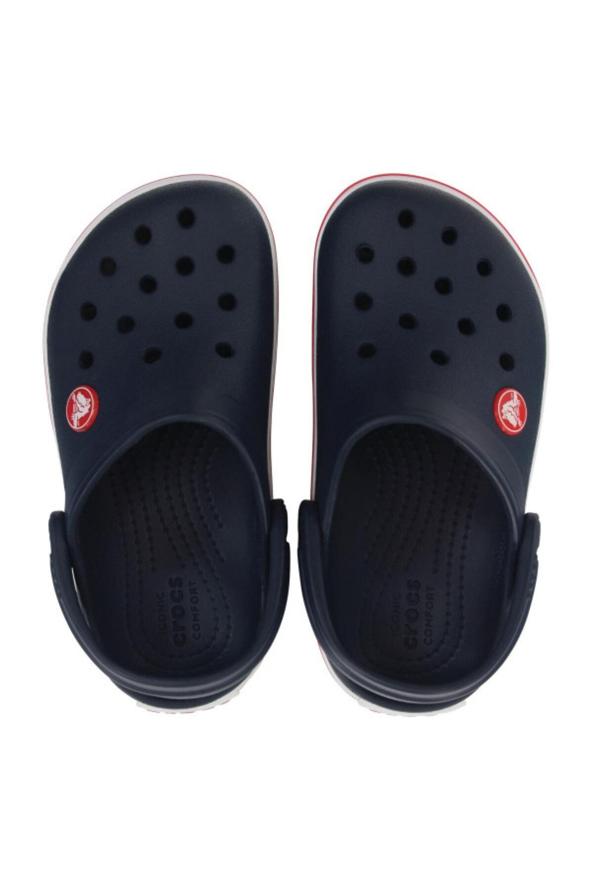 Crocs-Saboti crocband toddlers new clog - navy/red 5