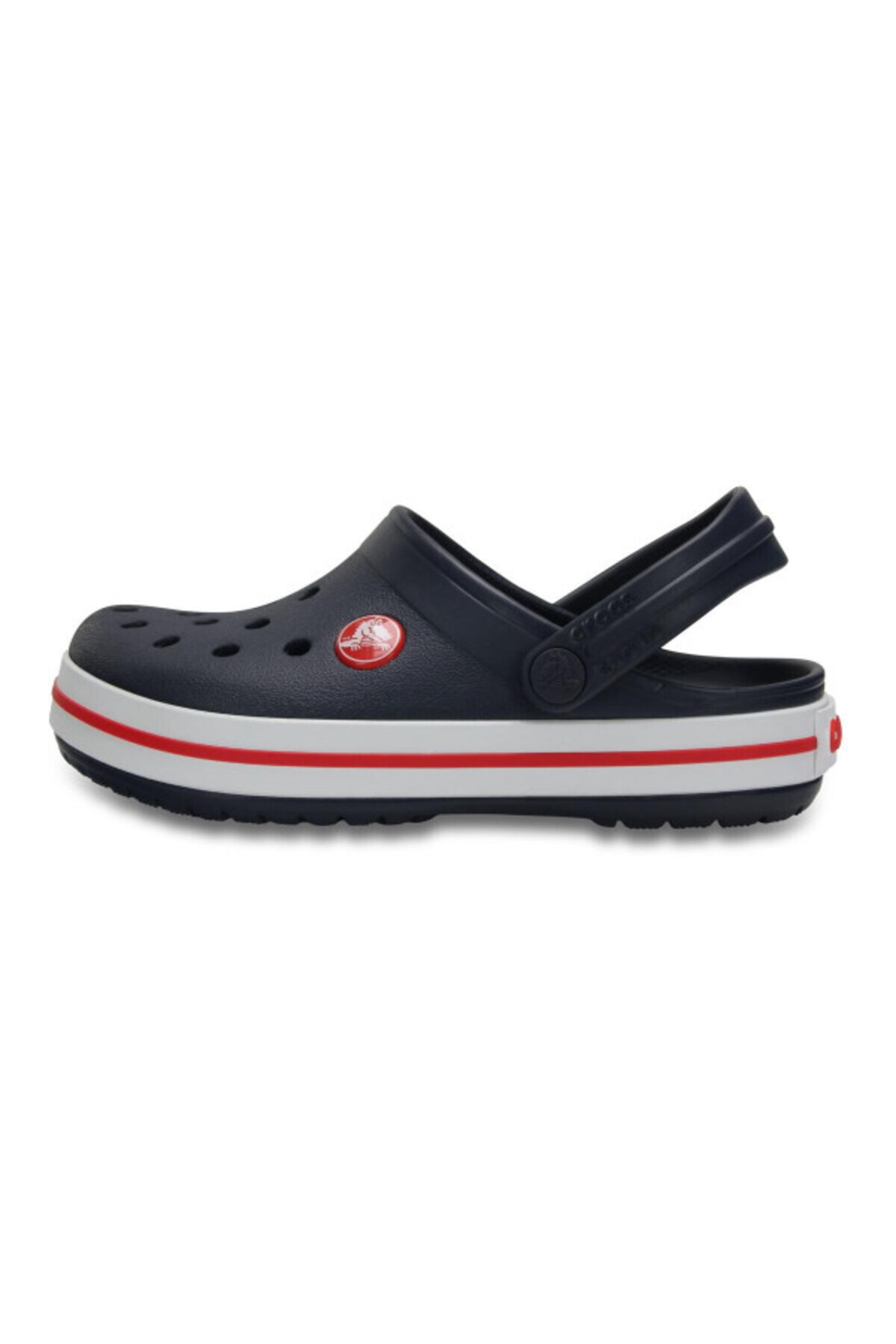 Crocs-Saboti crocband toddlers new clog - navy/red 3