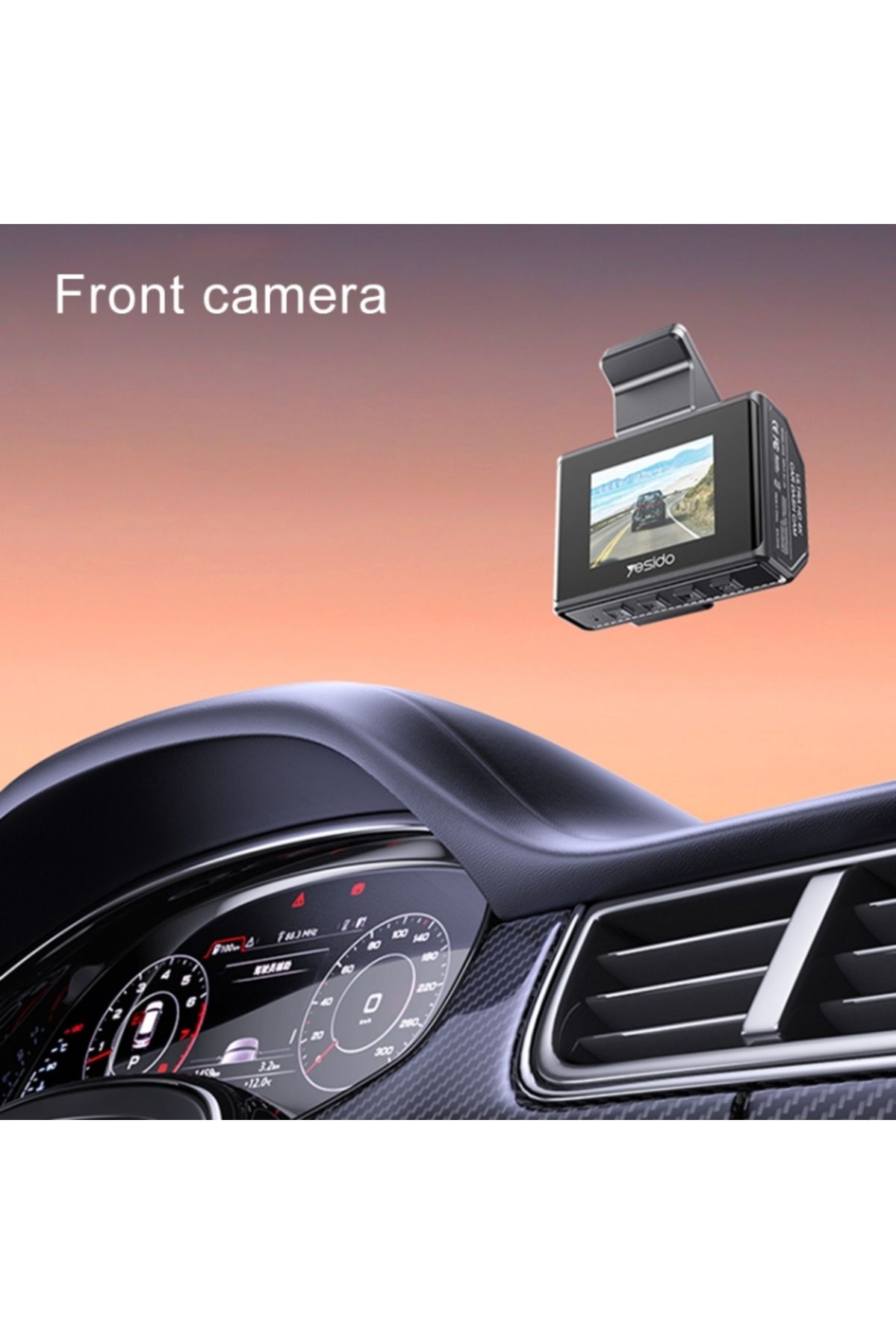 Yesido-KM15 4K Dual Dash Camera Driving Recorder 8