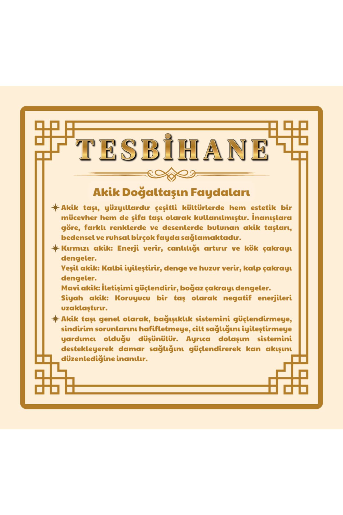Tesbihane-1000 Carat Kazaz Tasseled Globe Cut Matte Green Agate Natural Stone Rosary101000534 4