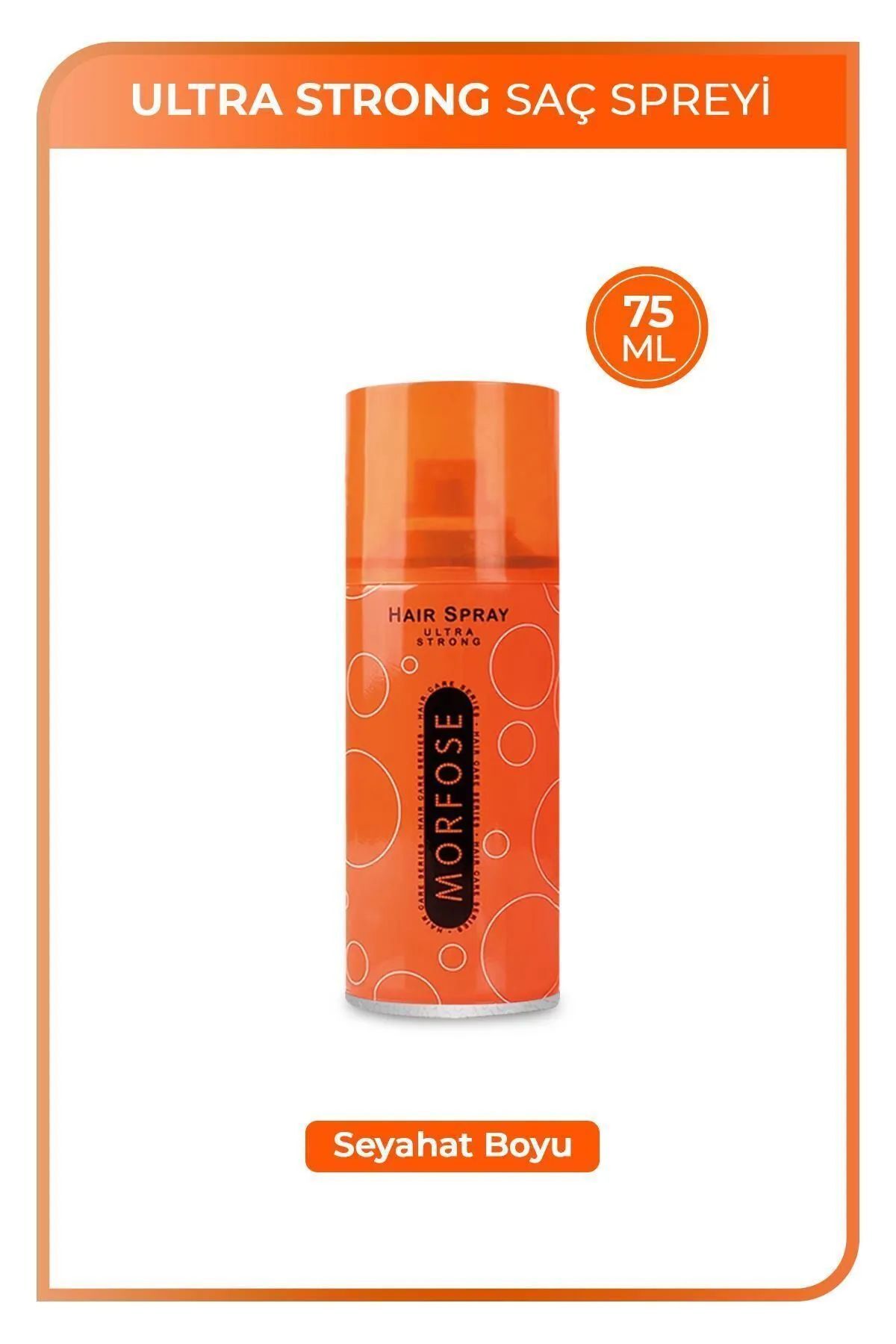 pazarella Ultra Strong Saç Spreyi 75 ML - Güçlü Tutuş - mrfs