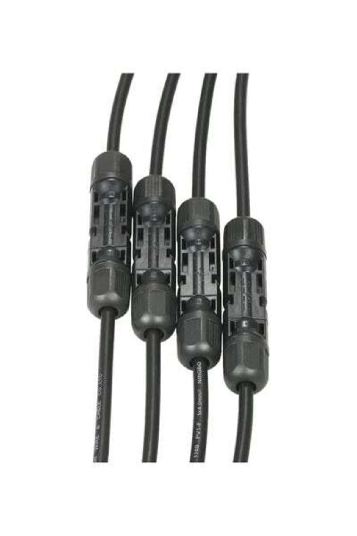 HALAMODO-Solar Panel Adaptor Cable Connectors Black 3