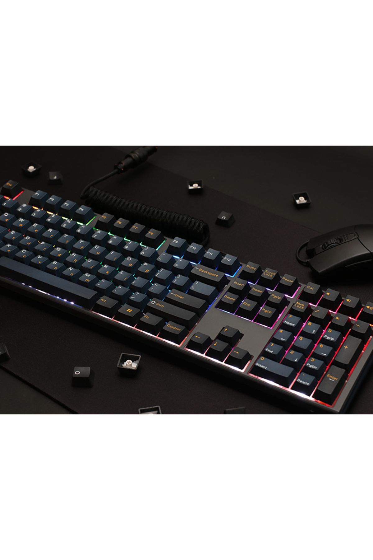 Ducky-DUCKY One 3 Pro Nazca Line, 100%, Cherry MX2A Red, AR Layout Gaming Keyboard 2