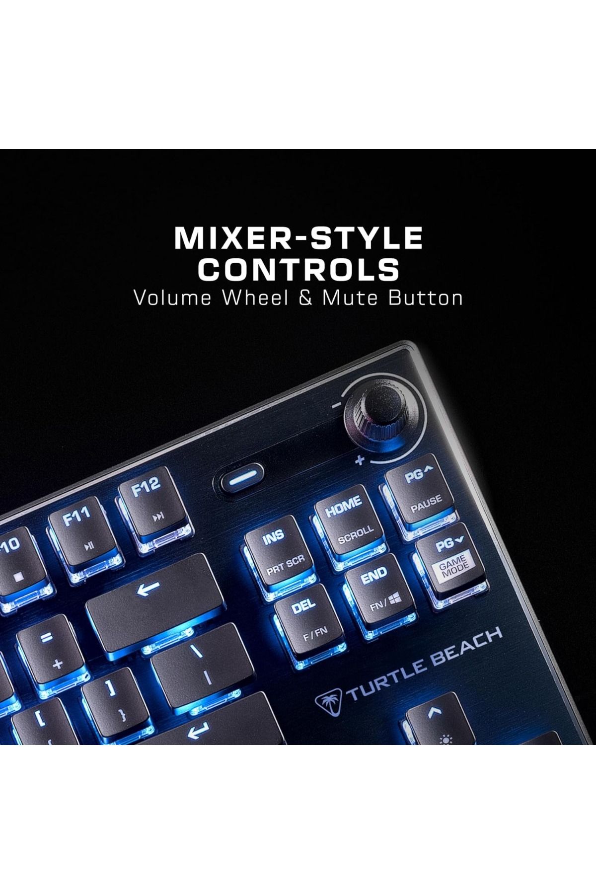 Turtle Beach-Vulcan TKL AIMO Black Linear Gaming Keyboard 3