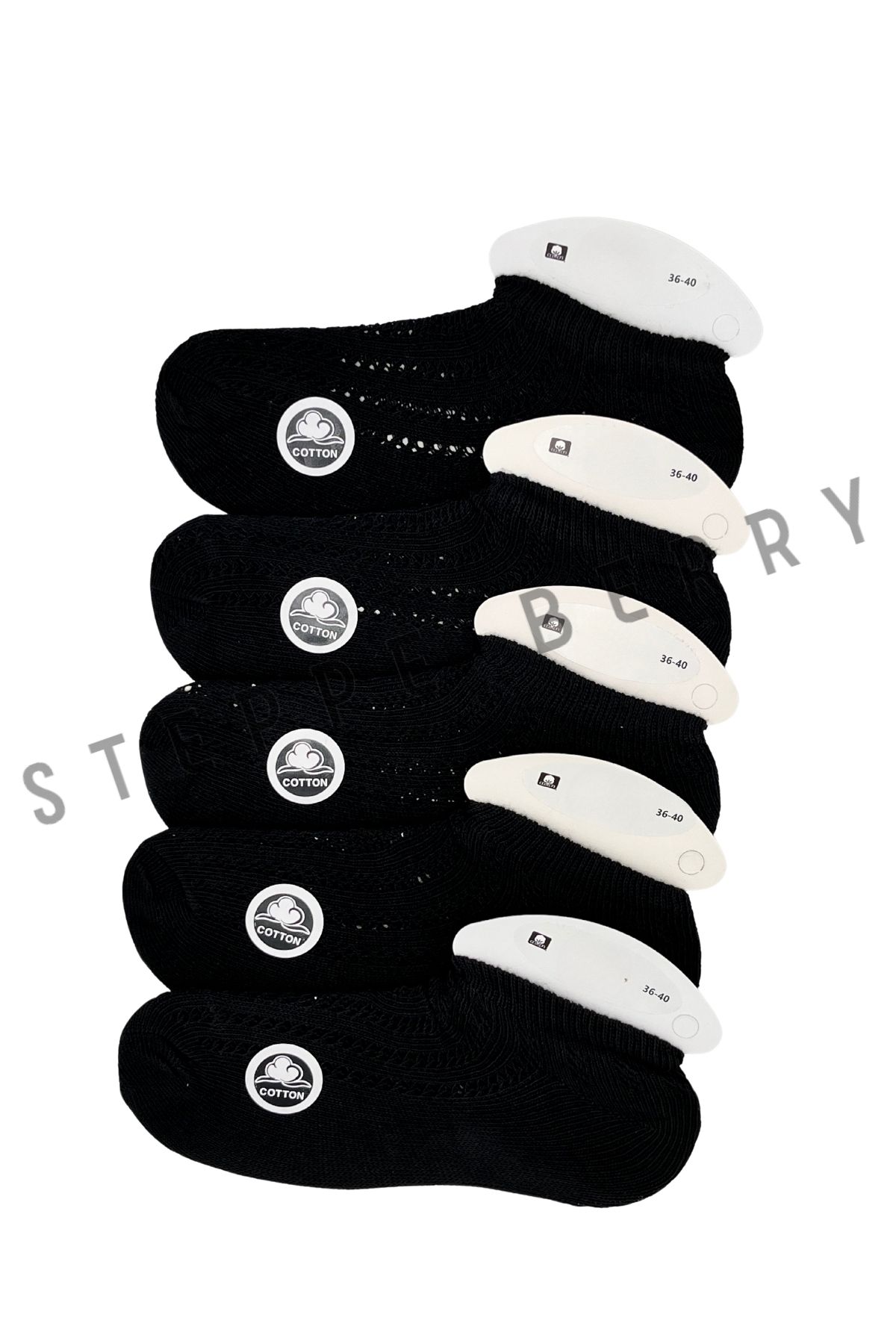 5 Çift File Sneakers Çorap