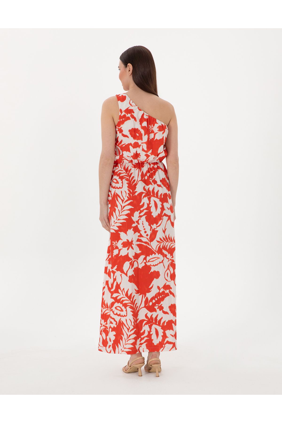 Pierre Cardin-Red Comfort Fit Woven Dress 50301063 -Vr030 4