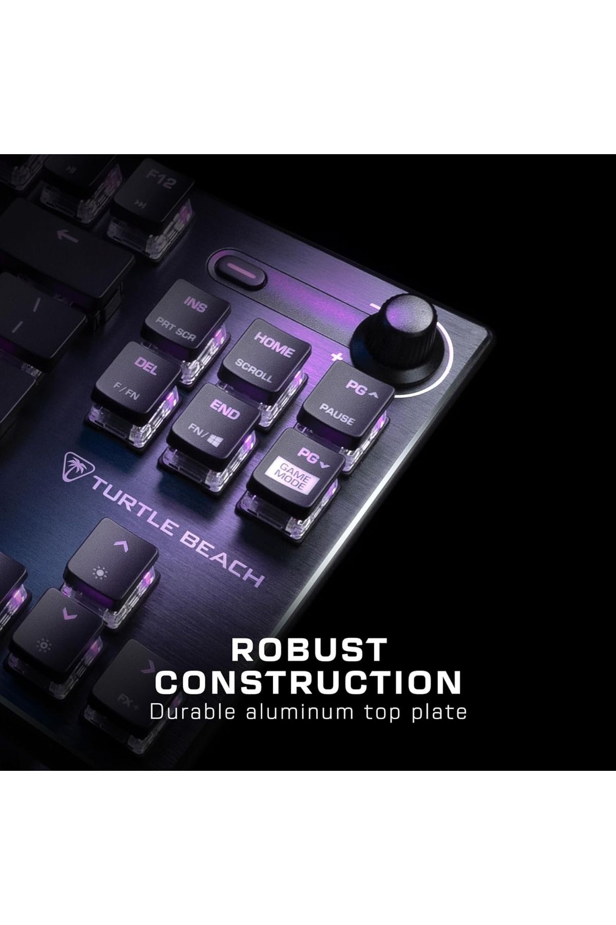 Turtle Beach-Vulcan TKL AIMO Black Linear Gaming Keyboard 4