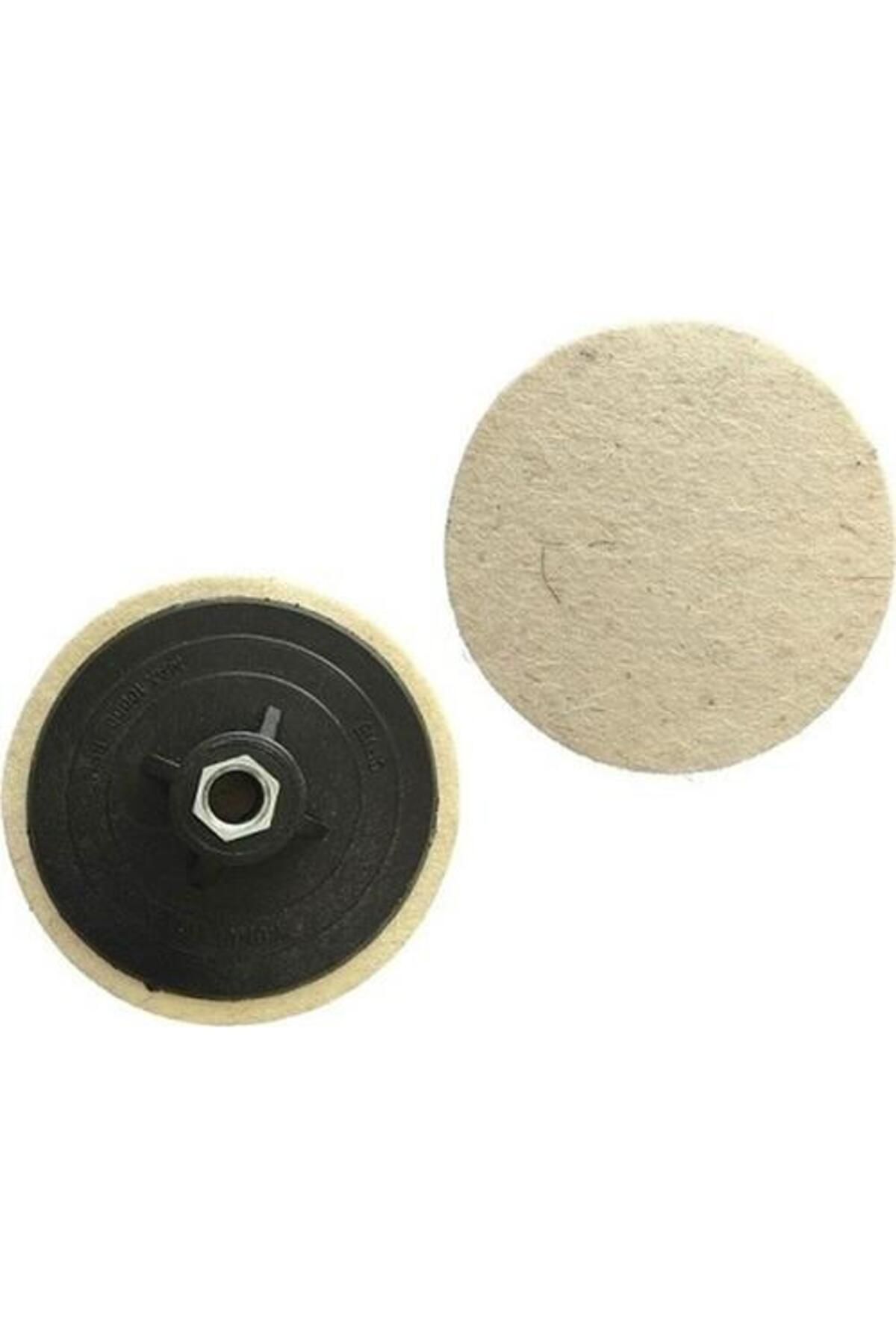 NZB Araç Oto Pasta Polisaj Keçesi Metal Mermer Parlatma Cila Keçesi M14 115 mm 1 Adet