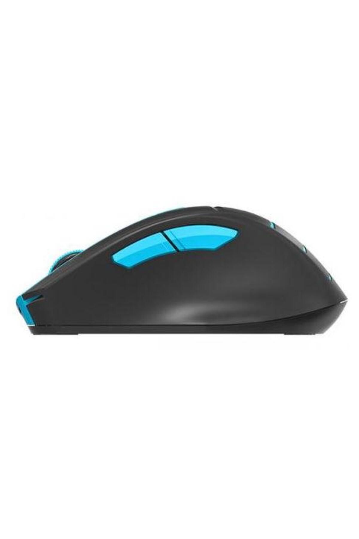 A4 Tech-Mouse Wireless Optic A4Tech Fstyler FG30, 2000 dpi (Negru/Albastru) 3