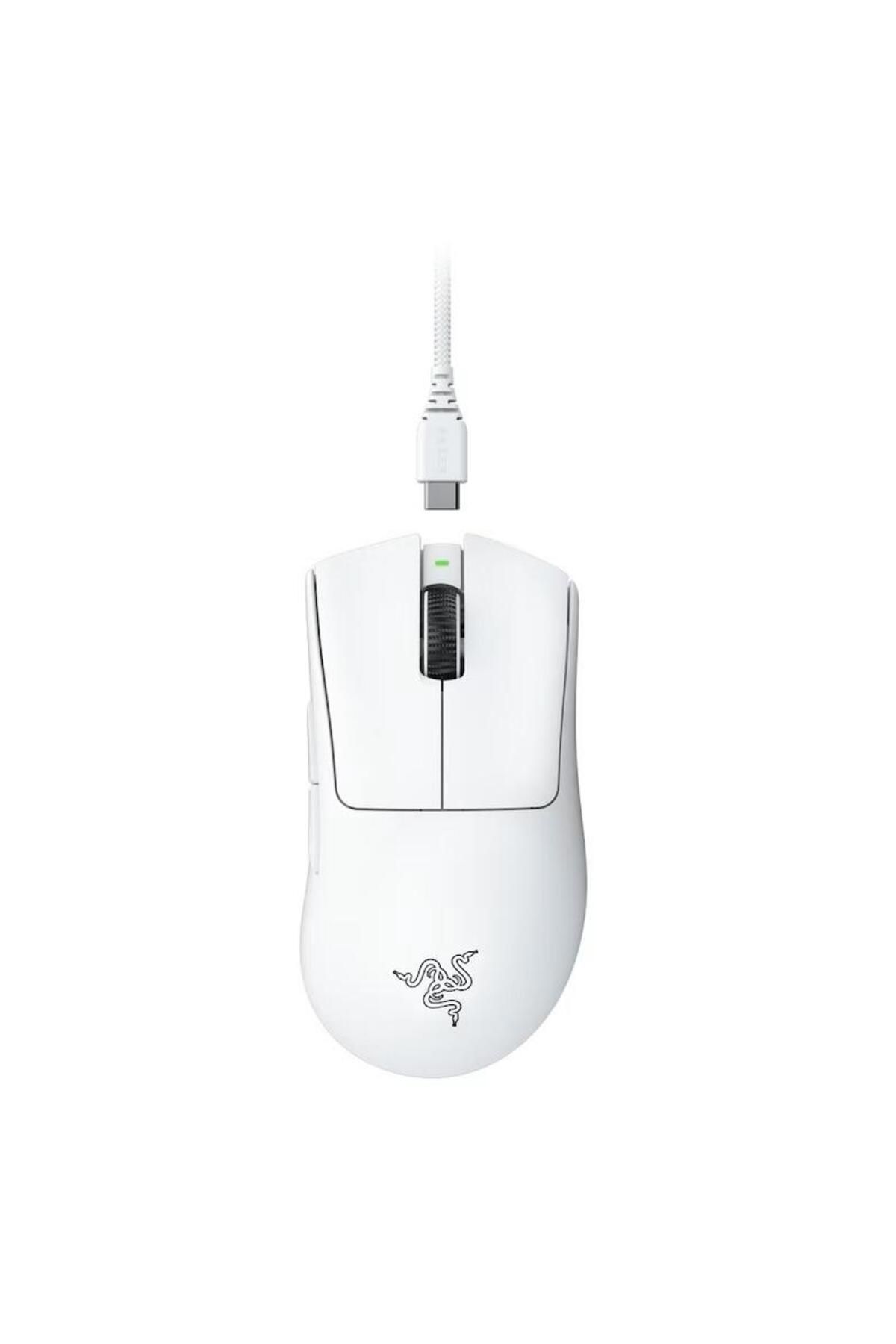 RAZER-Mouse pentru jocuri fără fir Razer DeathAdder V3 Pro, USB, 30k DPI (Alb) 1