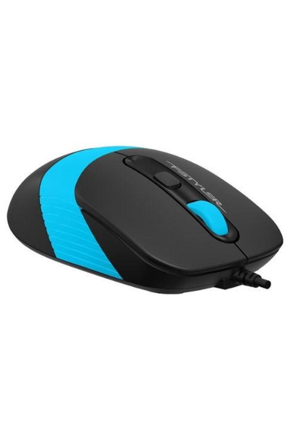 A4 Tech-Mouse Optic A4TECH FM10 Blue, 1600 DPI (Negru/Albastru) 5