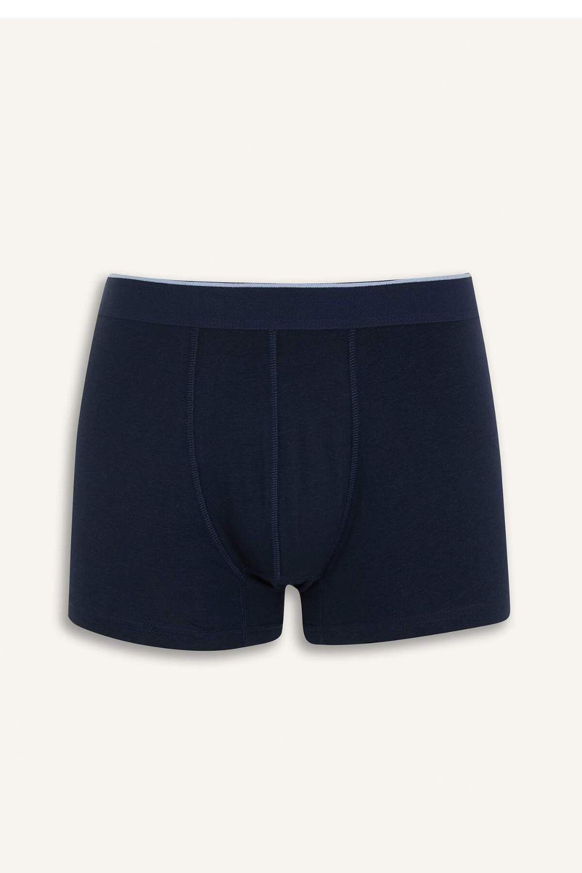 DeFacto-Regular Fit Checked 3-Pece Boxer D9878ax25sp 4