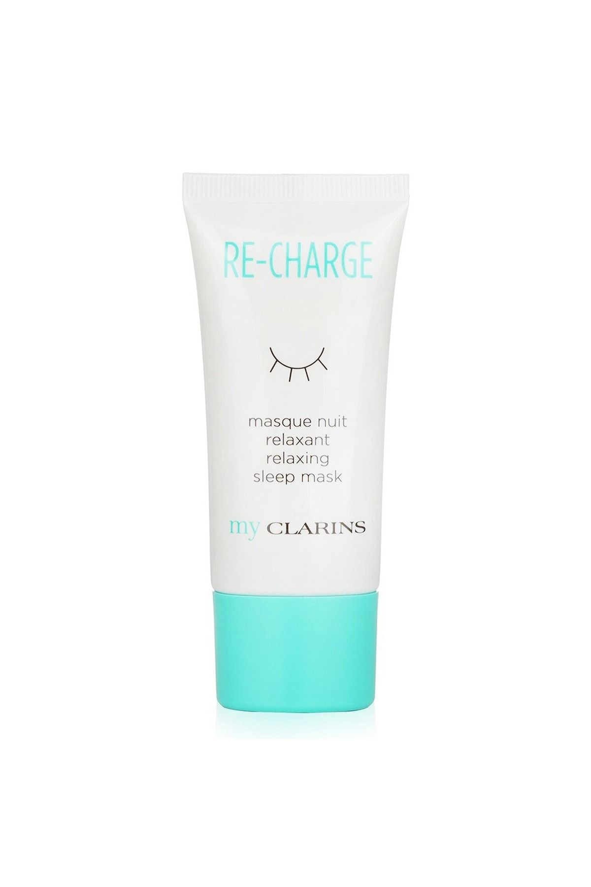 Clarins-قناع النوم المريح من ماي ريتشارج، 0.5 أونصة، ضروري للسفر لتجديد مثالي 1