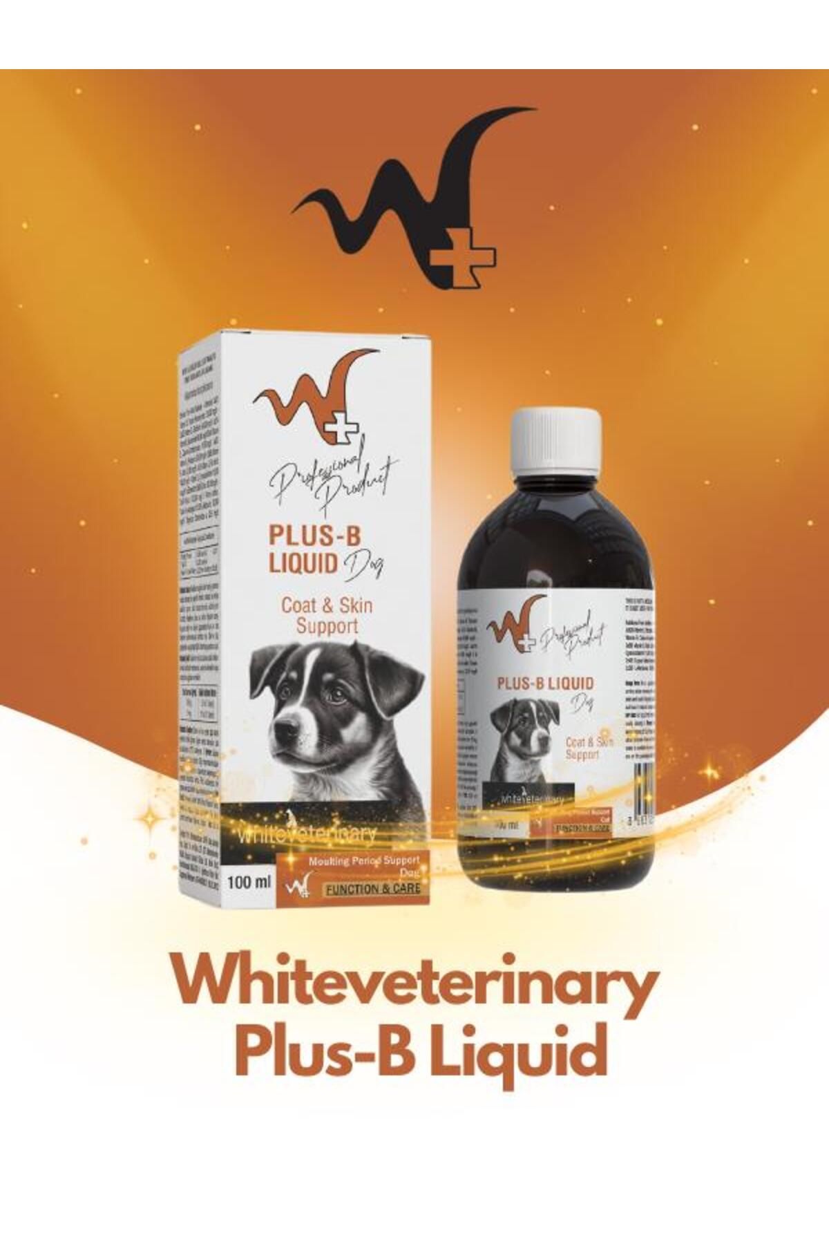 WhiteVeterinay Köpekler İçin Deri Ve Tüy Sağlığı Destekleyici B Vitamini Plus-B Liquid 100 ml