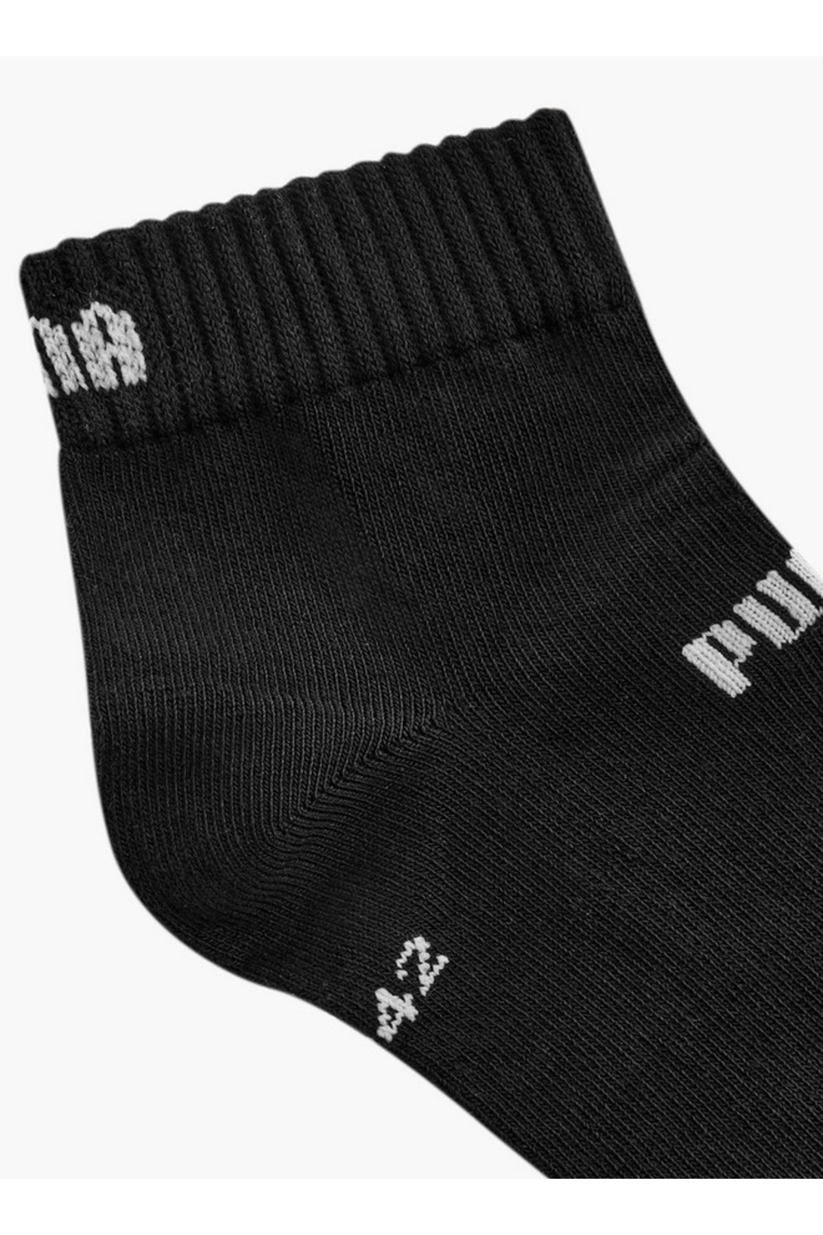 Puma-Logo Print Ankle Length Socks - Set of 3 3