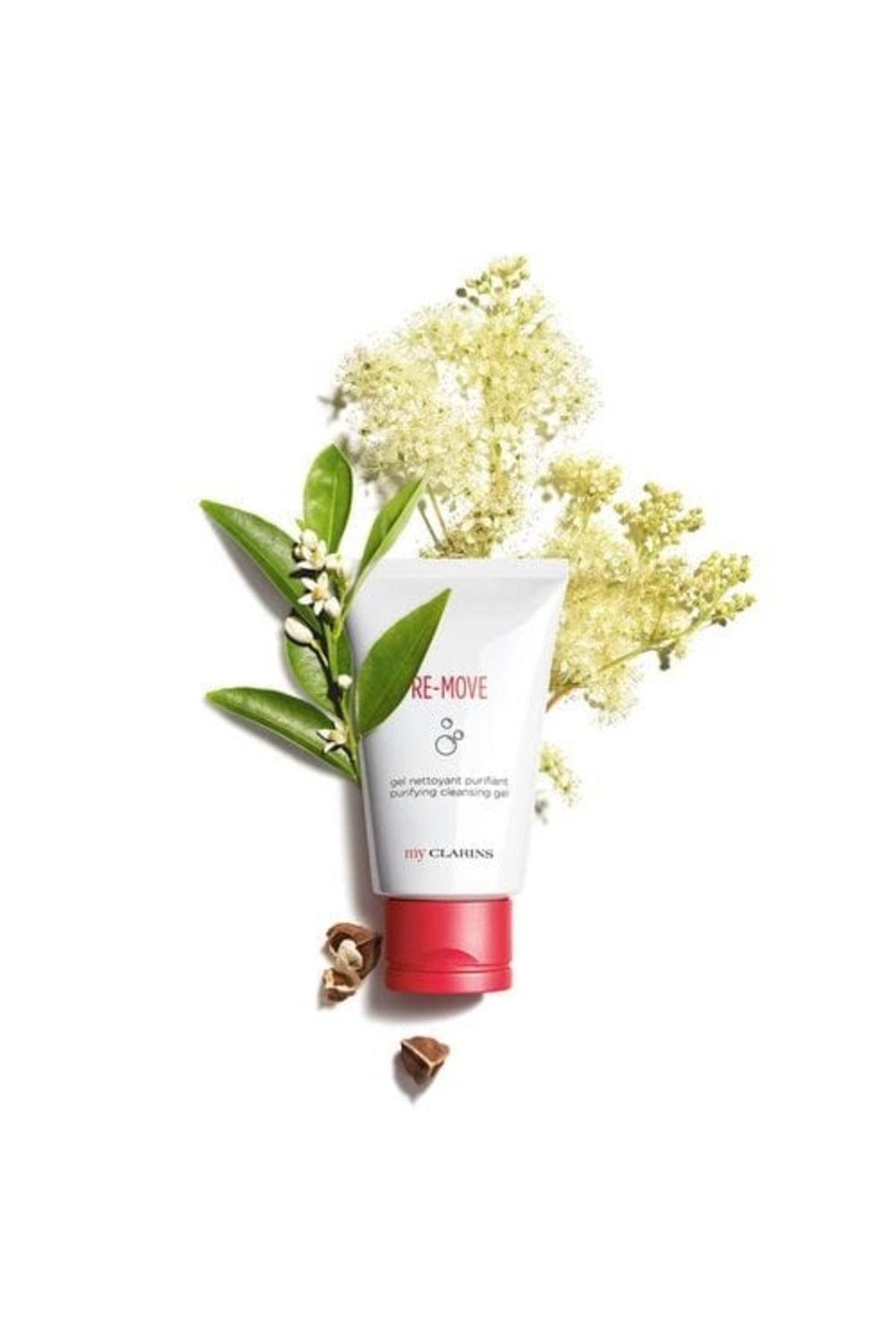 Clarins-جل التنظيف والتنقية RE-MOVE من كلارنس 30 مل منظف منعش للوجه. 3