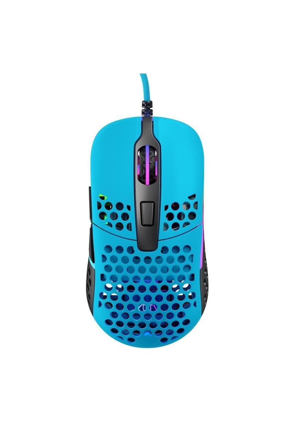 Cherry-Mouse Gaming Cherry Xtrfy M42 Miami Blue RGB, USB (Albastru) 1