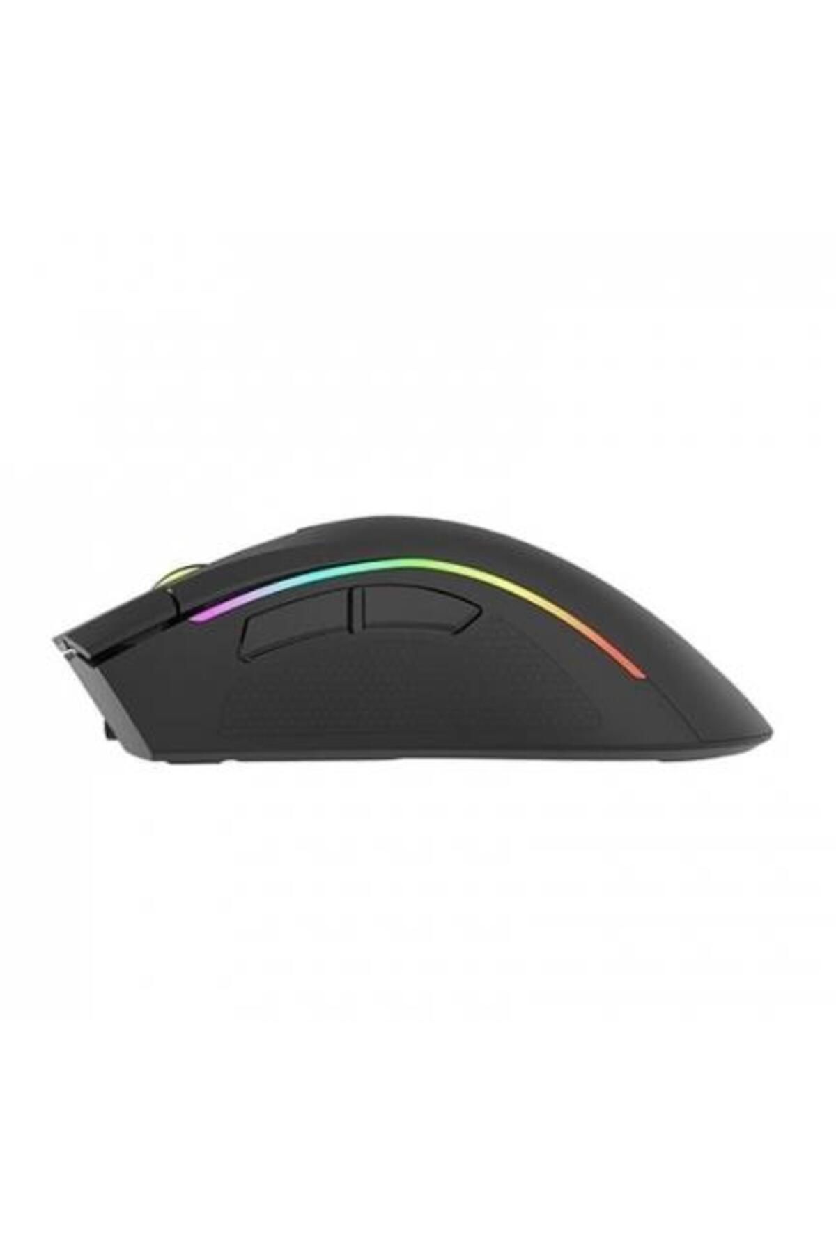 Delux-Mouse Wireless Gaming Optic Delux M625 PLUS, USB, RGB (Negru) 3