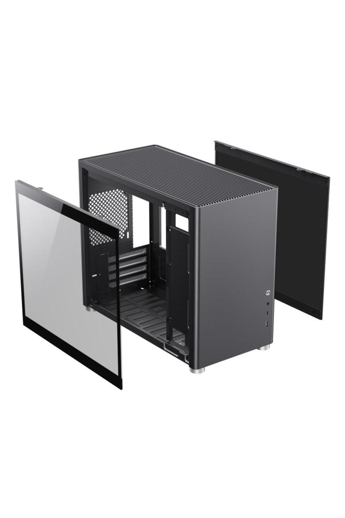 GAMEMAX-Gamemax Spark case, without power supply, M-ATX, ARGB, Black 5