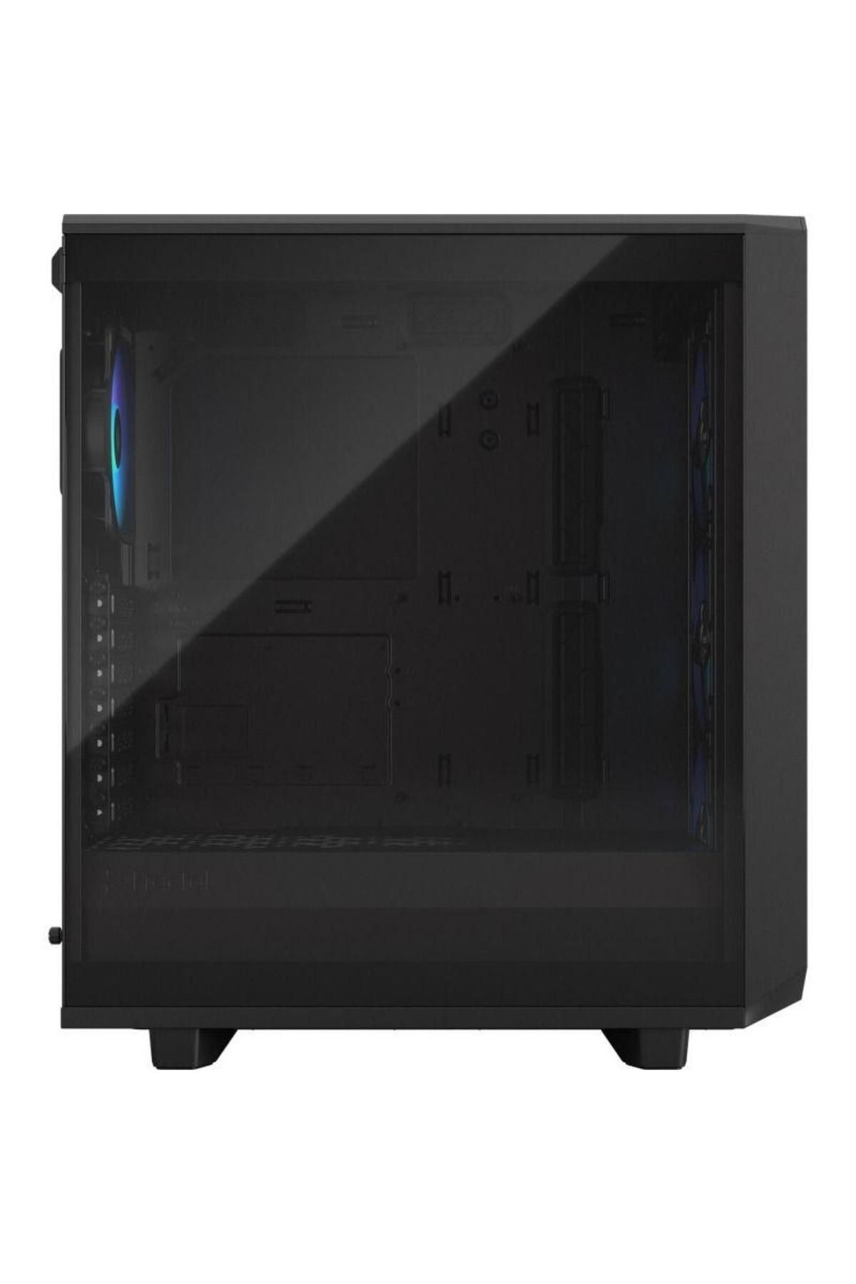 Fractal Design-Fractal Design Meshify 2 Compact RGB Case, Middle Tower, without power supply, ATX (Black) 9