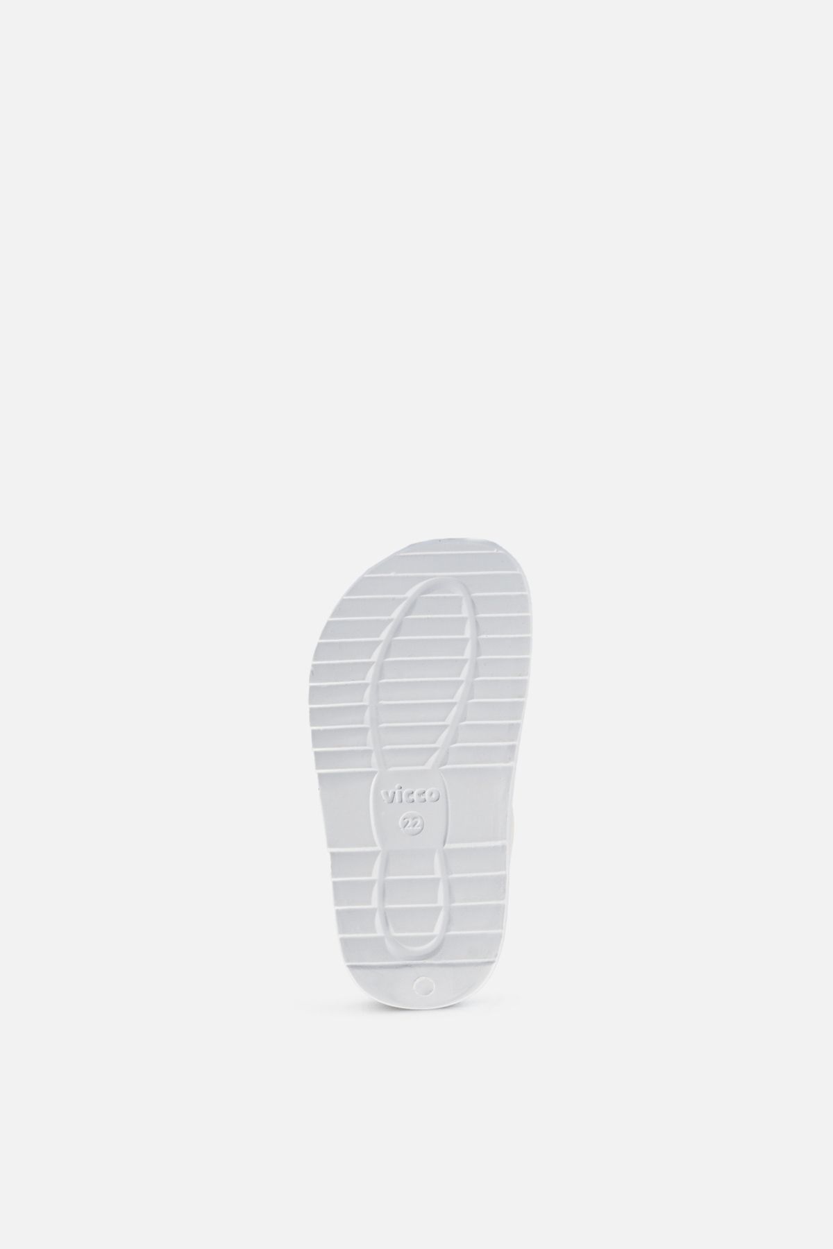 Vicco-Gibli Basic Girls Preschool White Slippers 4