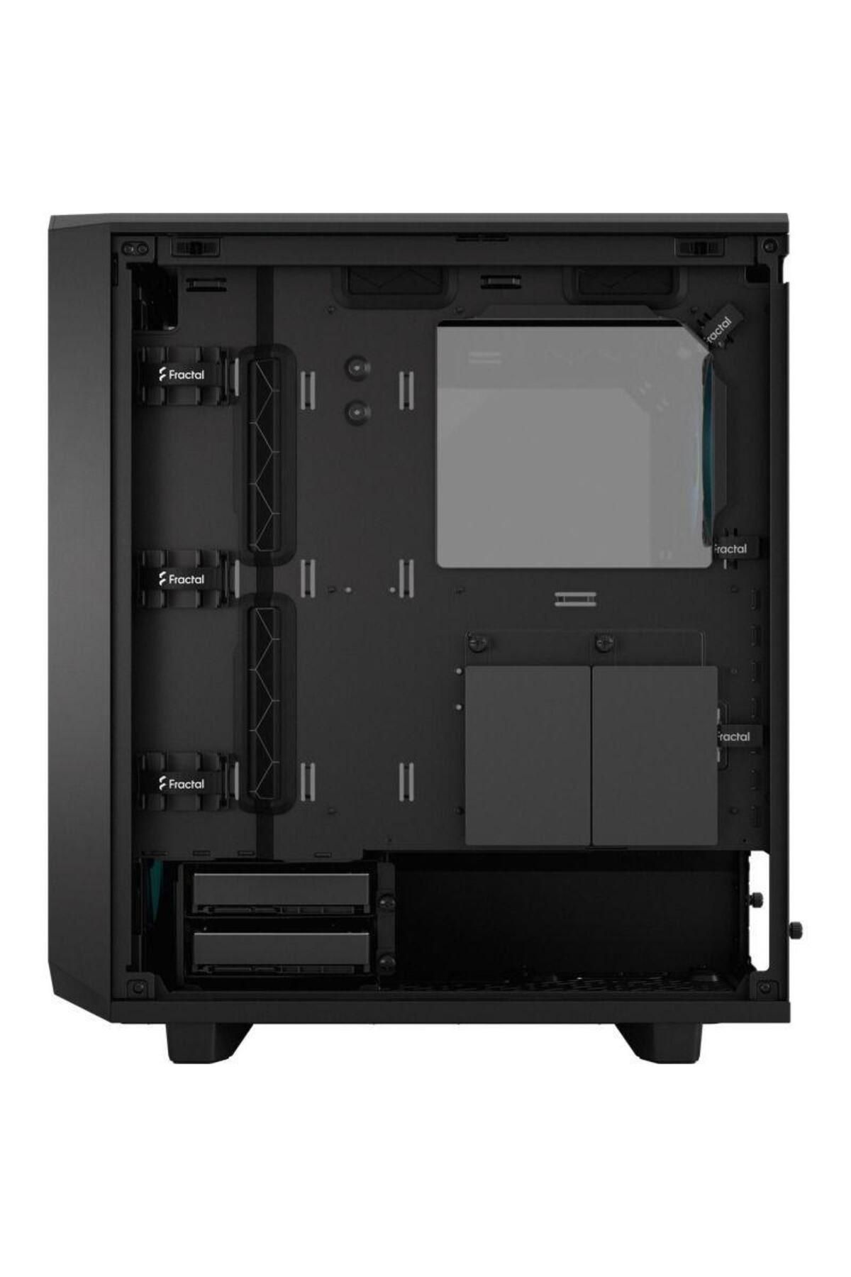 Fractal Design-Fractal Design Meshify 2 Compact RGB Case, Middle Tower, without power supply, ATX (Black) 4
