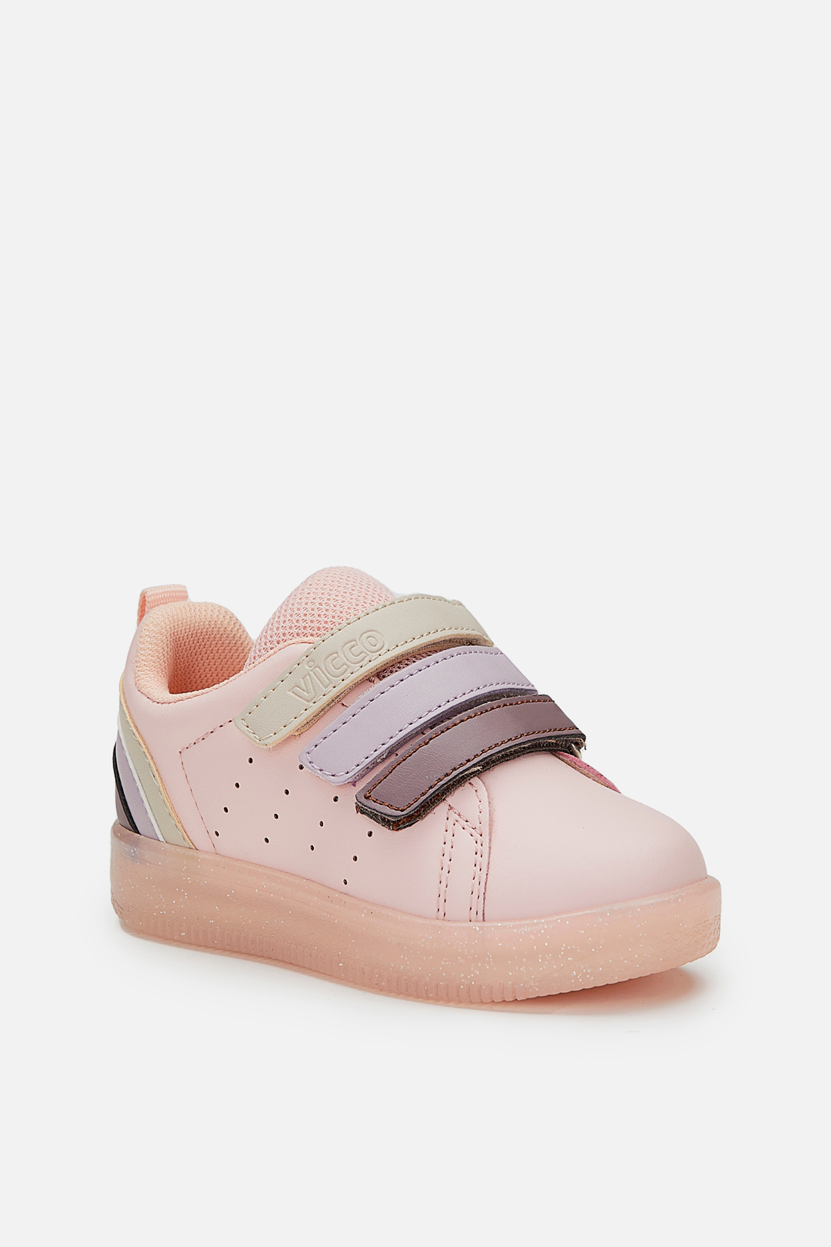 Vicco Kız Bebek Pudra Pembe Sneaker Ayakkabı fotoğrafı 3 (önizleme)