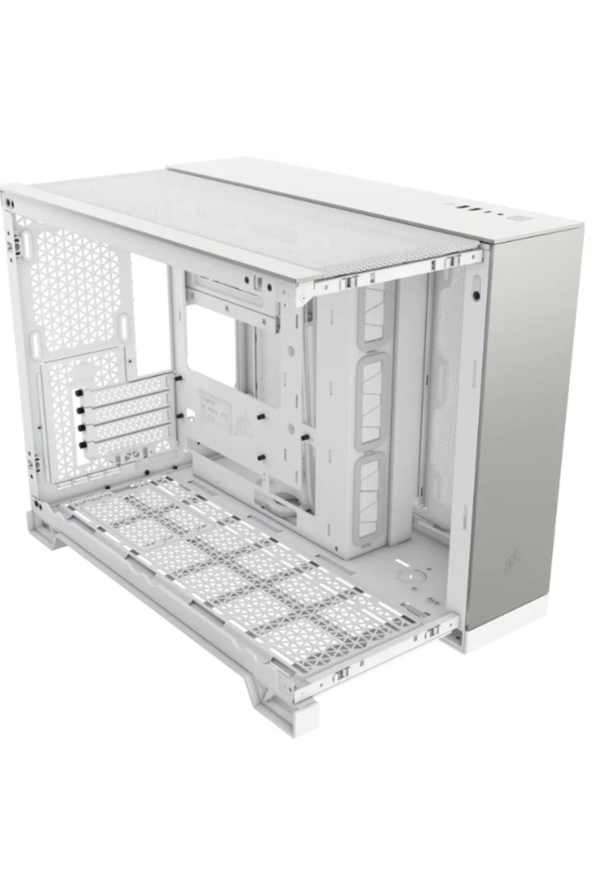 Corsair-Carcasa Corsair 2500X Dual Chamber, Mini Tower, tempered glass (Alb) 1